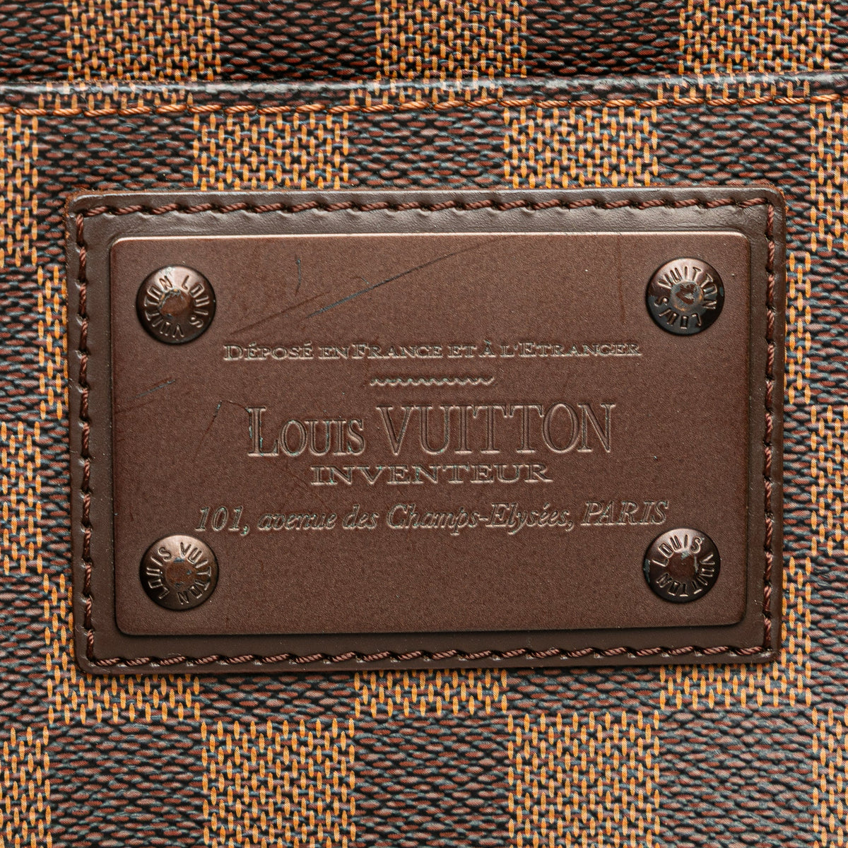 Louis Vuitton Damier Ebene Brooklyn Pochette
