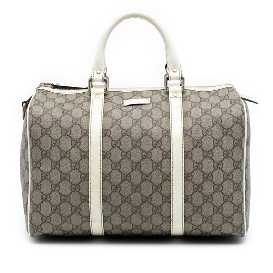 Gucci Medium GG Supreme Joy Boston Bag