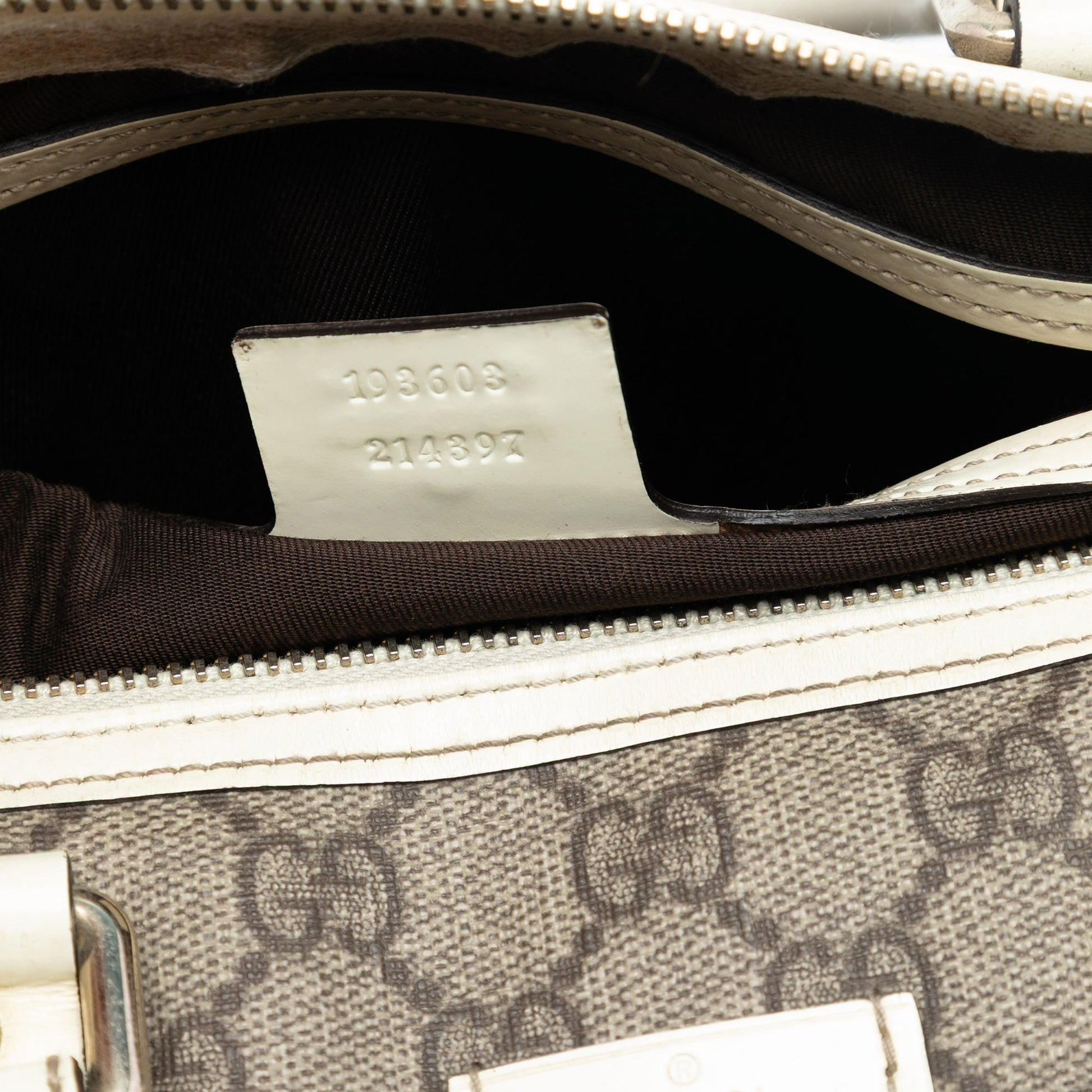 Gucci Medium GG Supreme Joy Boston Bag