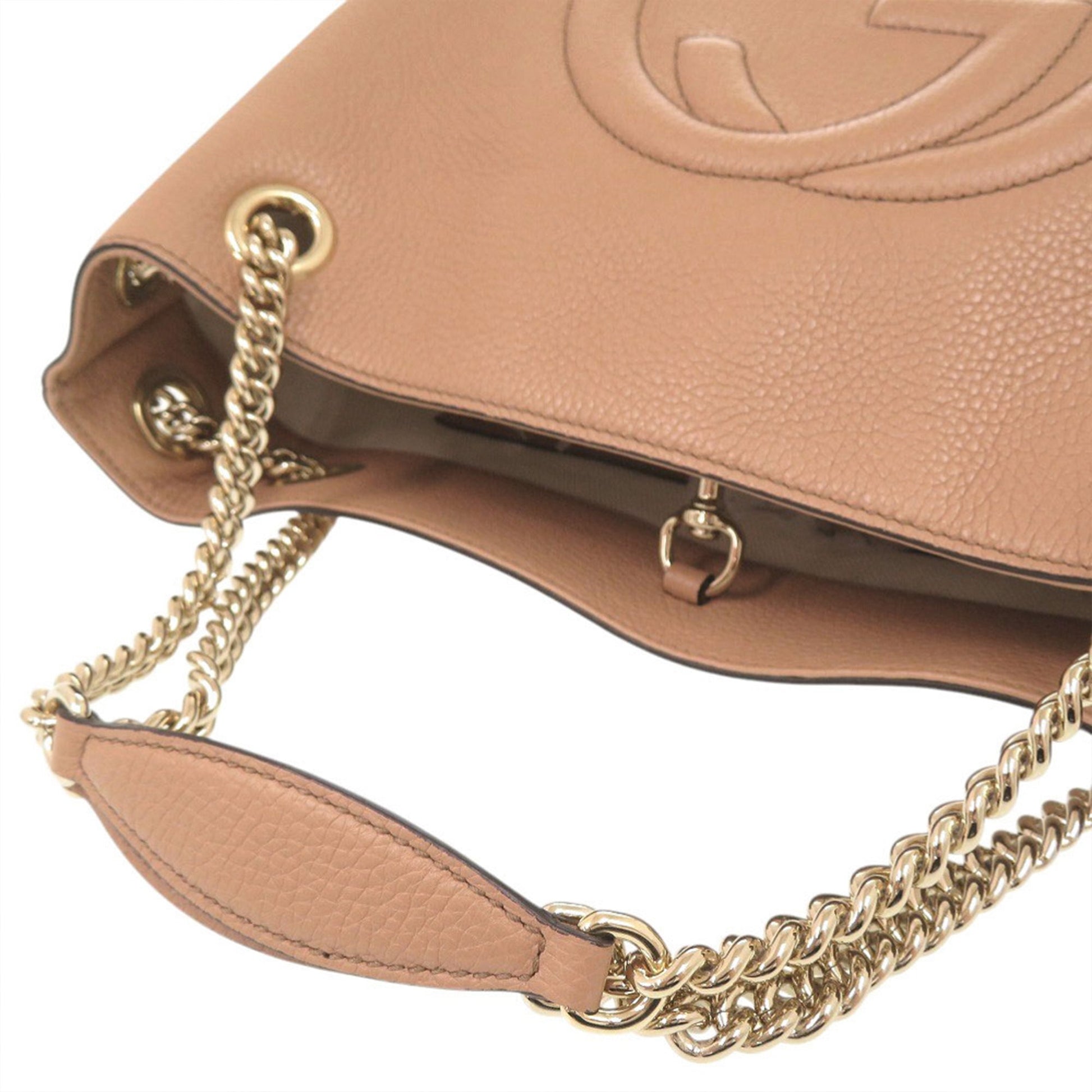 Gucci Medium Calfskin Soho Chain Tote