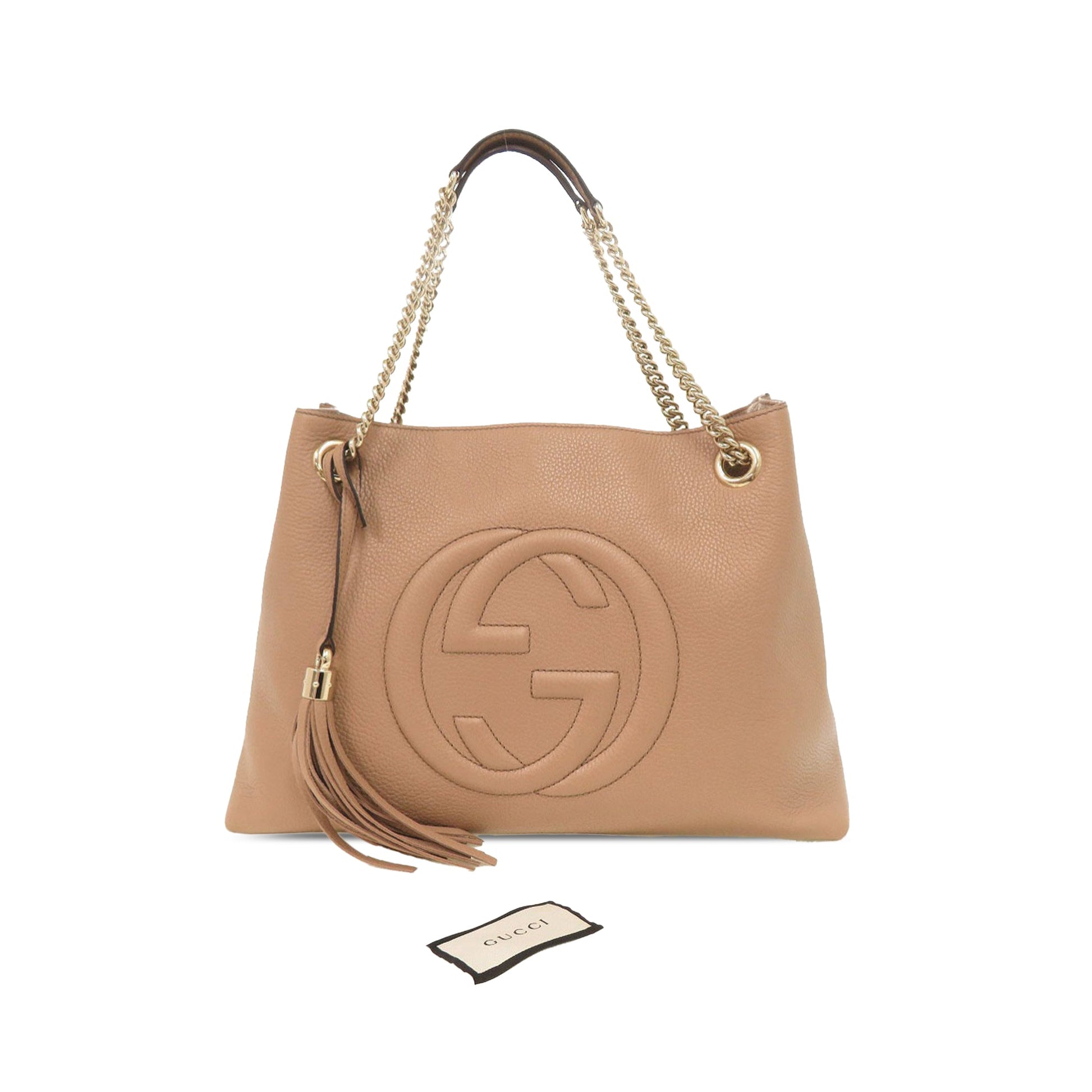 Gucci Medium Calfskin Soho Chain Tote