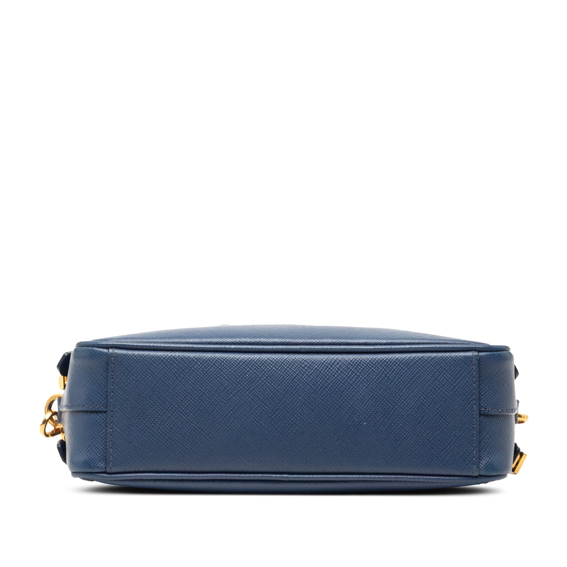 Prada Mini Saffiano Double Zip Crossbody