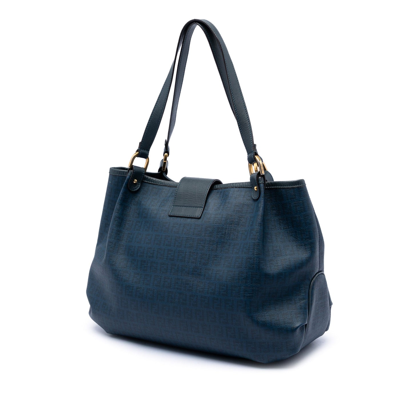 Fendi Zucchino Spalmati Chiusura Tote