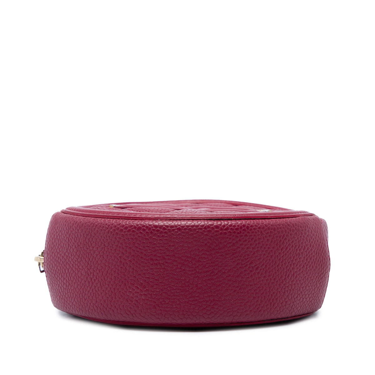 Chanel Caviar CC Filigree Round Crossbody