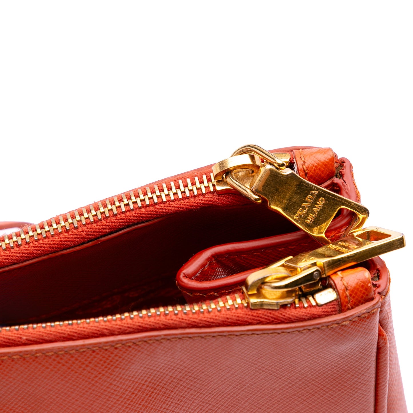 Prada Extra Large Saffiano Lux Galleria Double Zip Tote