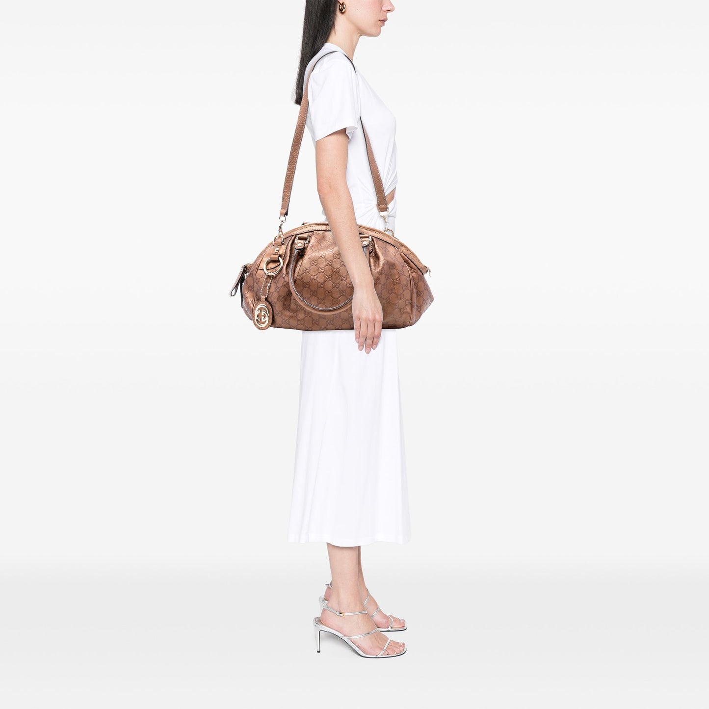 Gucci Guccissima Sukey Satchel