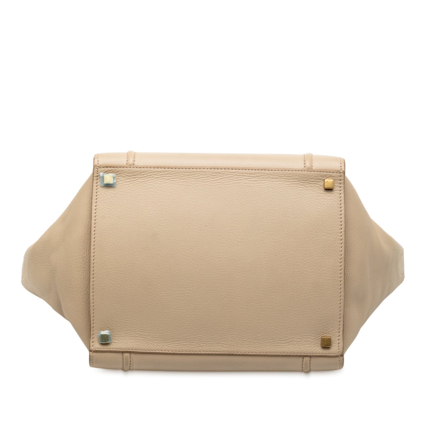 Celine Medium Leather Luggage Phantom Tote