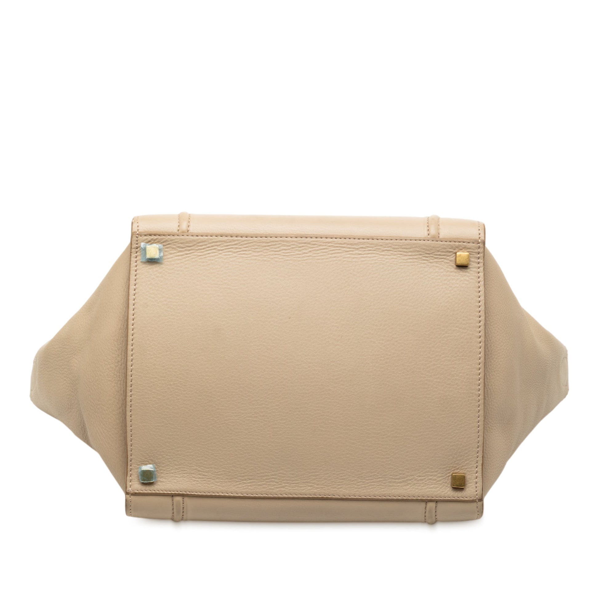 Celine Medium Leather Luggage Phantom Tote