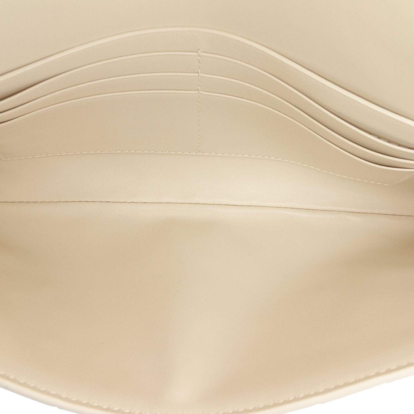 Bottega Veneta Lambskin Intrecciato Andiamo Clutch