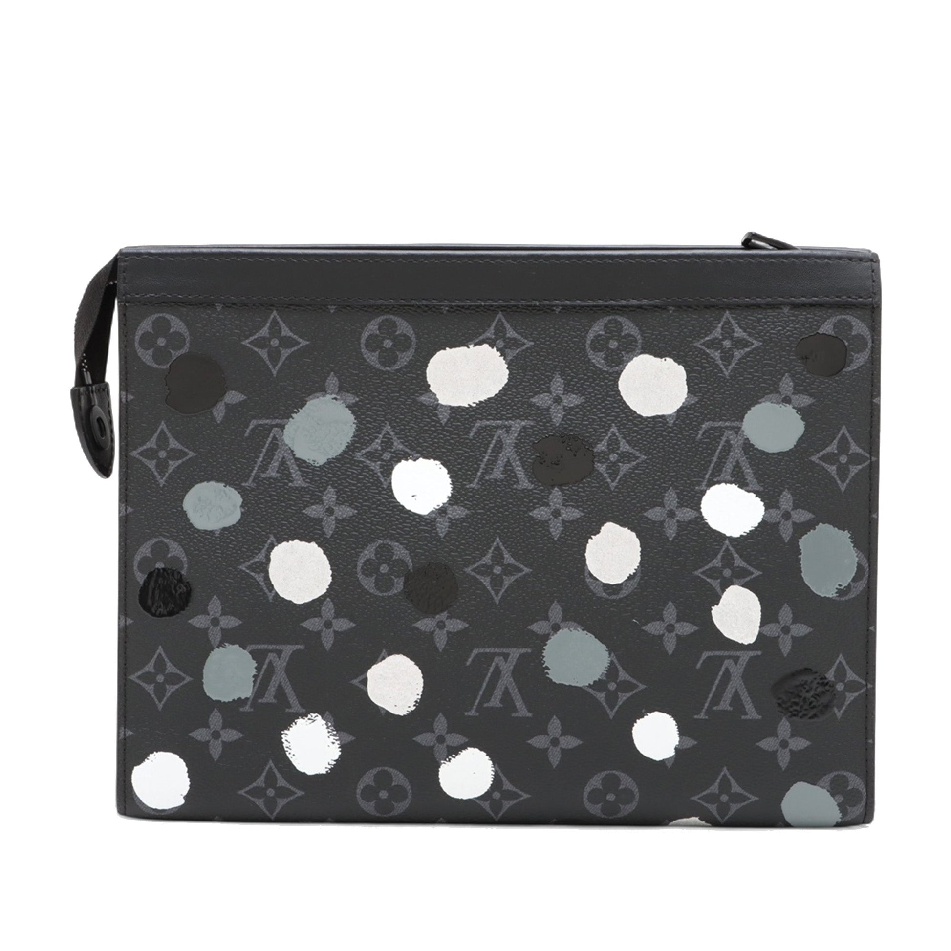 Louis Vuitton Yayoi Kusama Monogram Eclipse Pochette Voyage MM