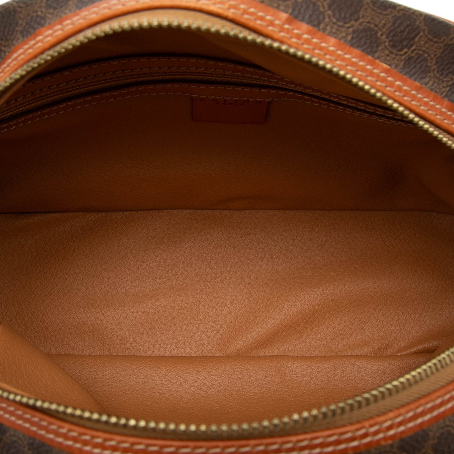 Celine Macadam Coated Canvas Dome Handbag