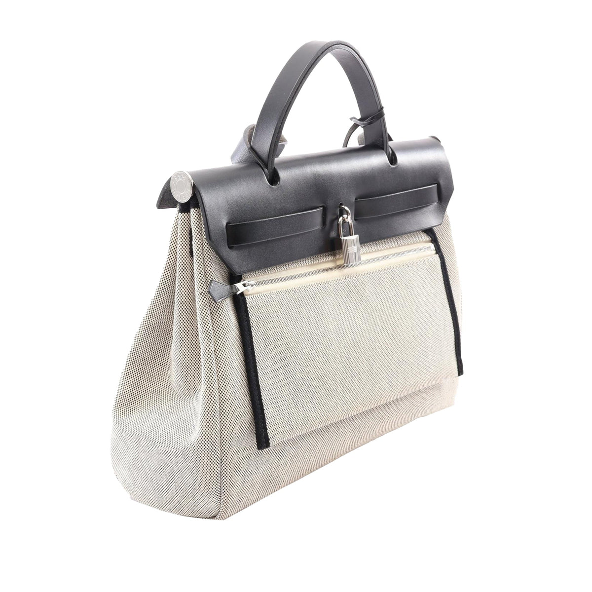Hermès Toile Pegase Pop Herbag Zip 31 — Gray