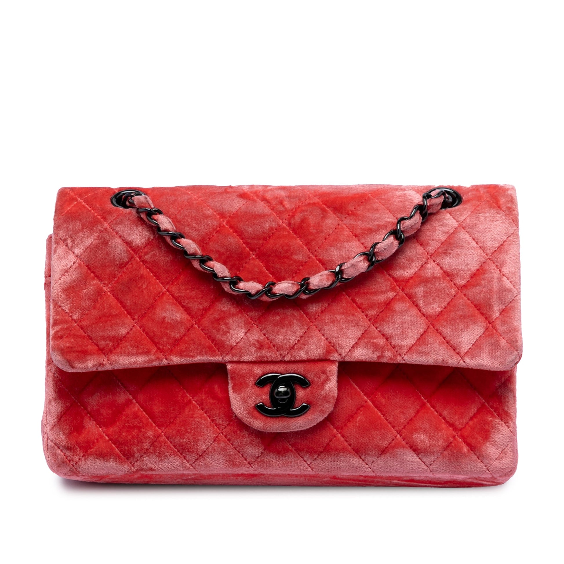 Chanel Medium Classic Velvet Double Flap
