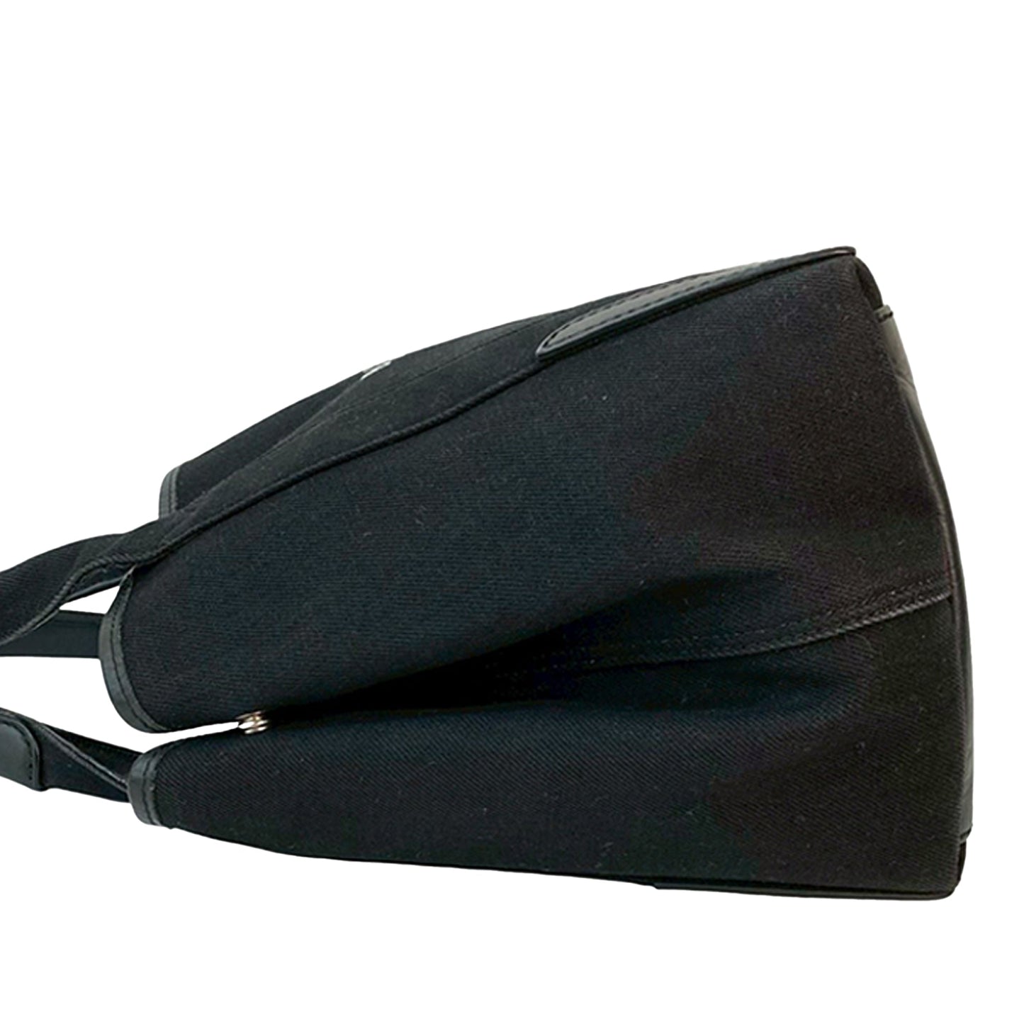 Balenciaga Canvas Navy Cabas Tote S