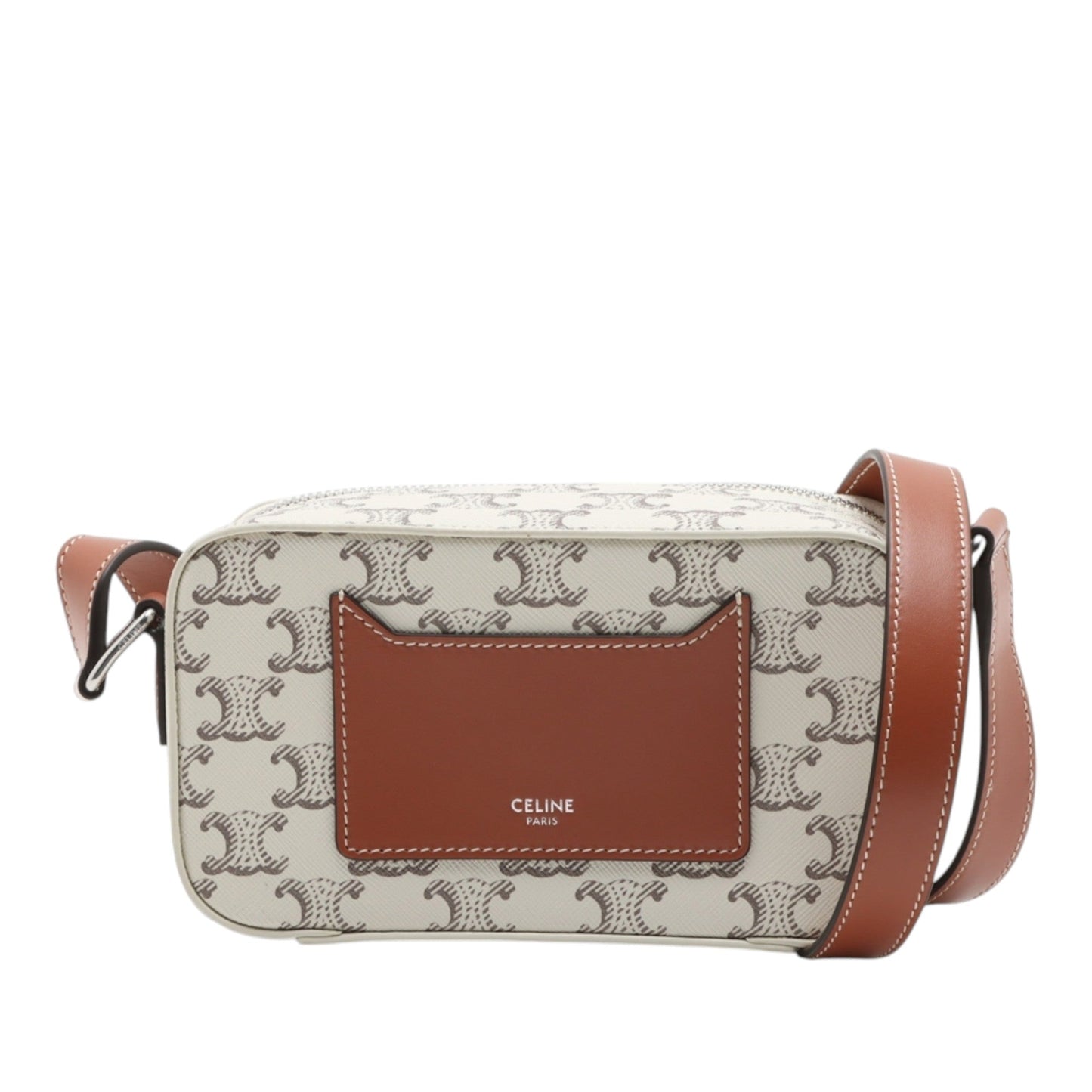 Celine Mini Triomphe Coated Canvas Camera Bag