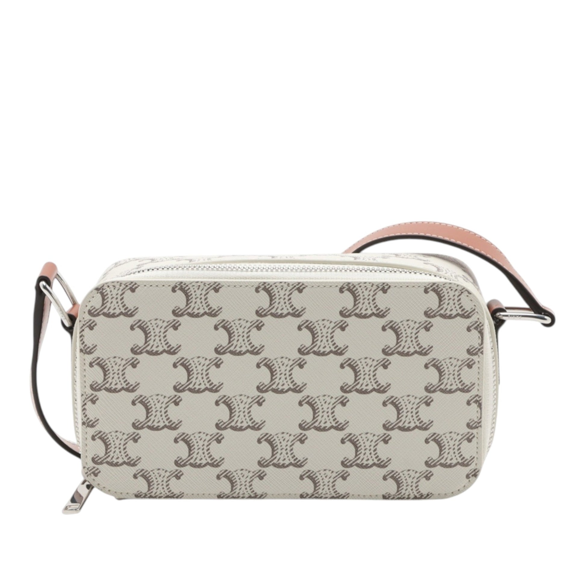 Celine Mini Triomphe Coated Canvas Camera Bag