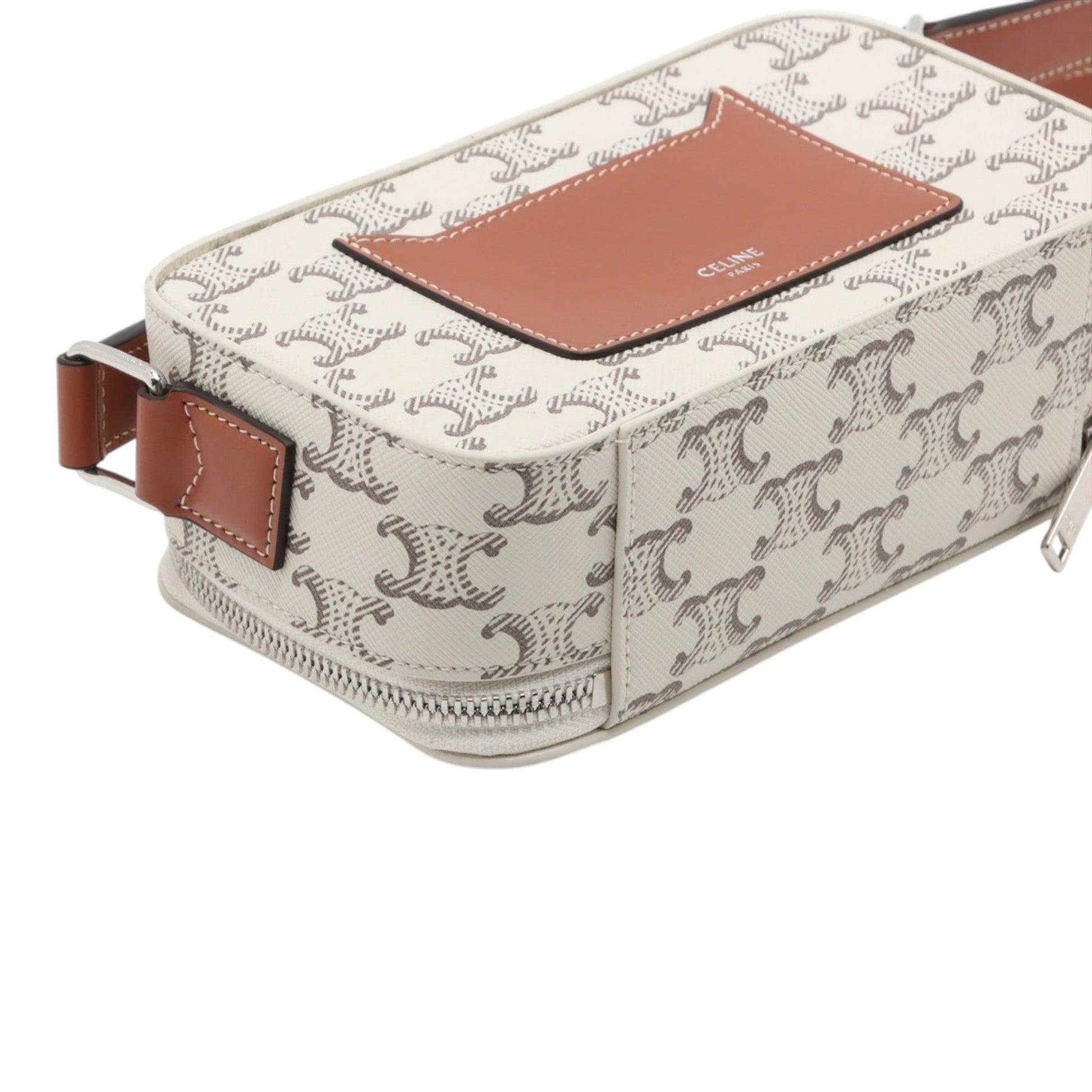 Celine Mini Triomphe Coated Canvas Camera Bag