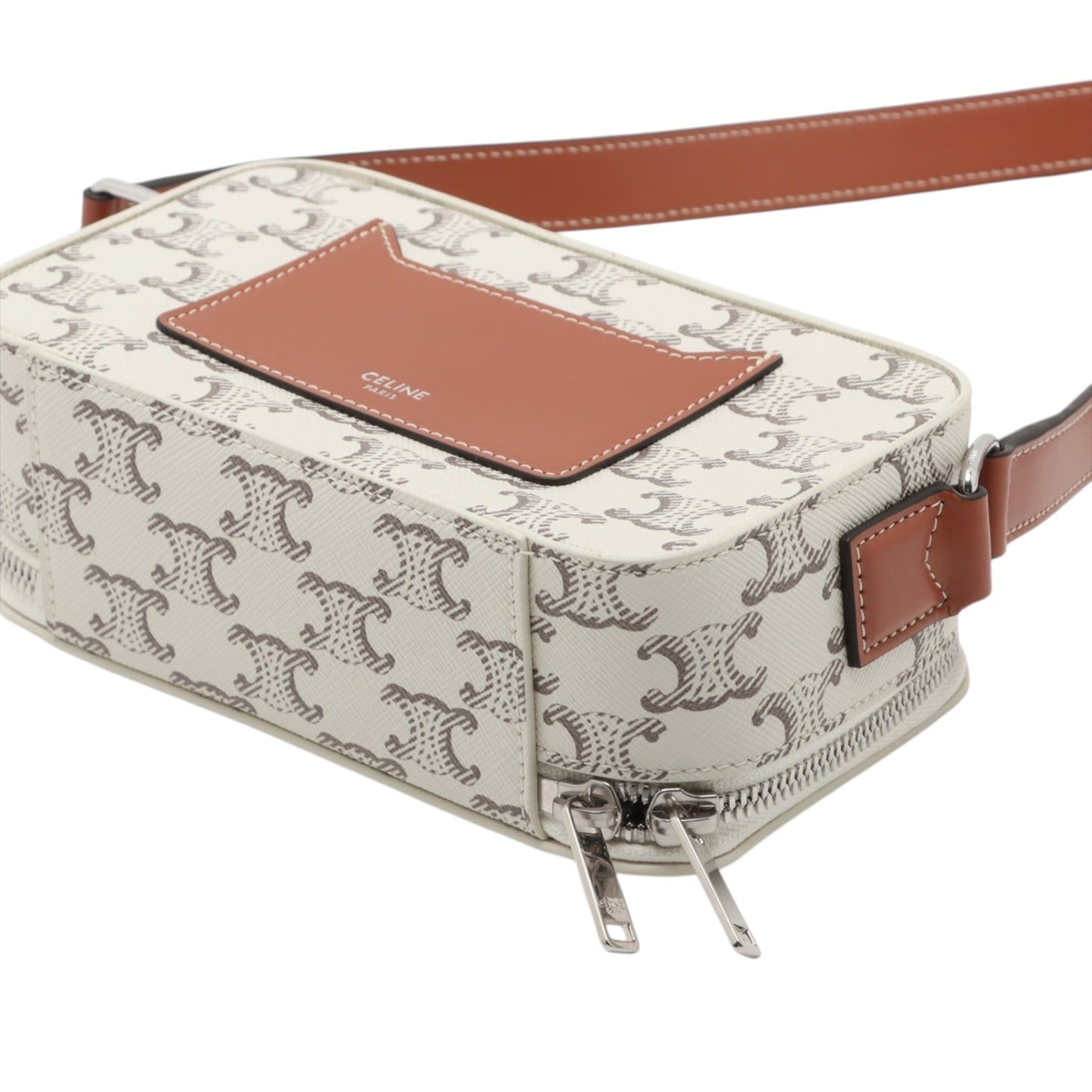 Celine Mini Triomphe Coated Canvas Camera Bag