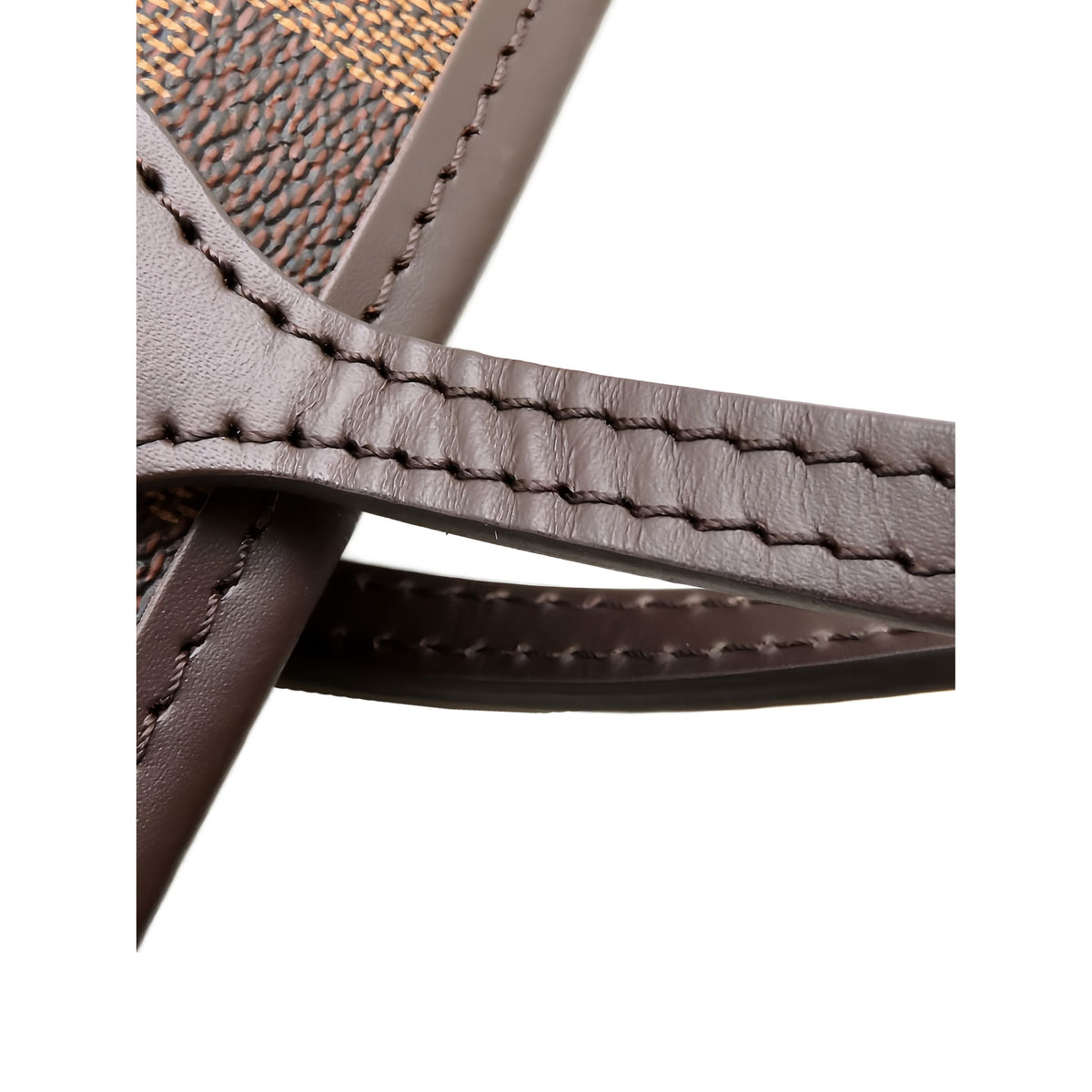 Louis Vuitton Damier Ebene Neverfull MM — Brown