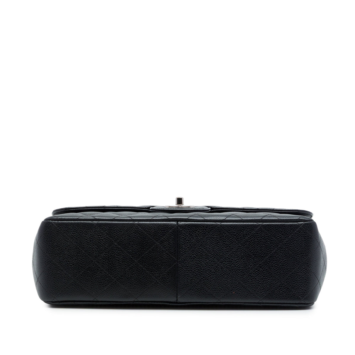 Chanel Jumbo Classic Caviar Double Flap — Black