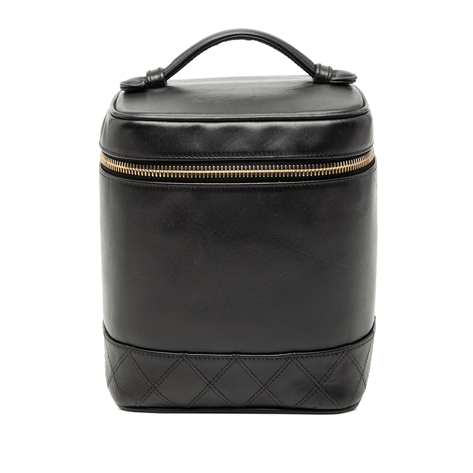 Chanel CC Quilted Lambskin Vanity Case