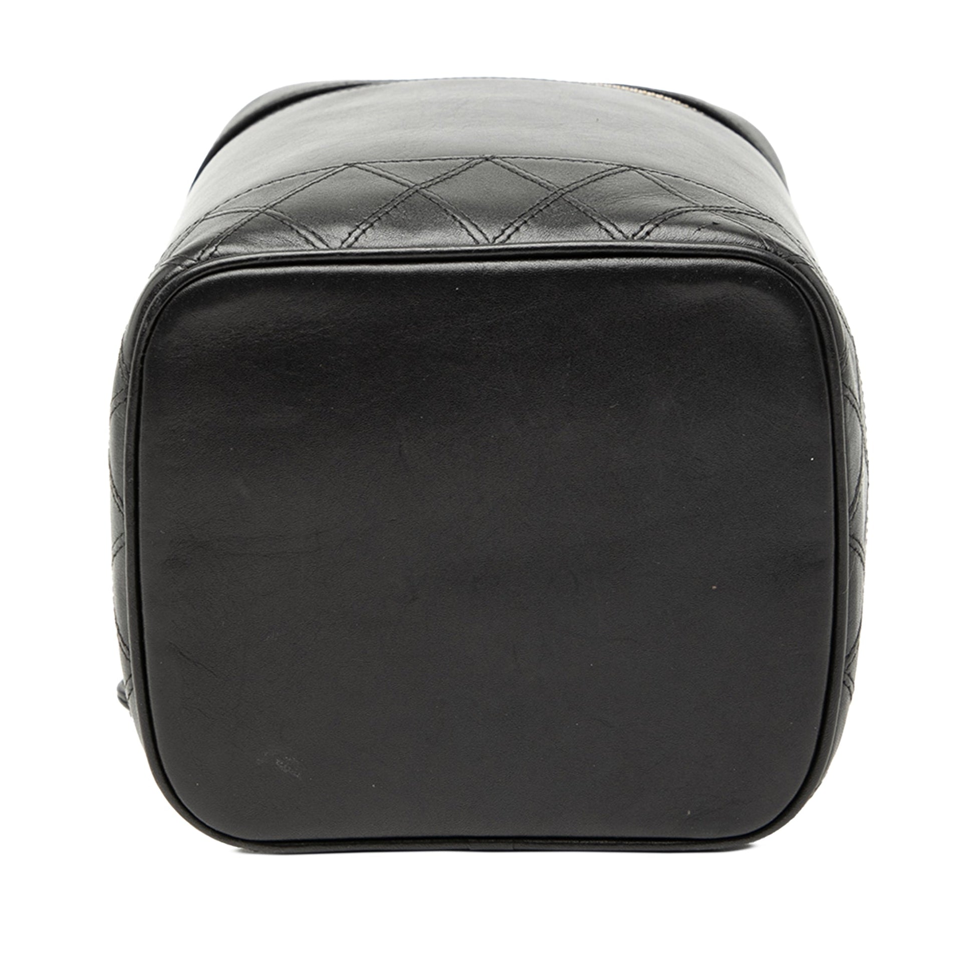 Chanel CC Quilted Lambskin Vanity Case