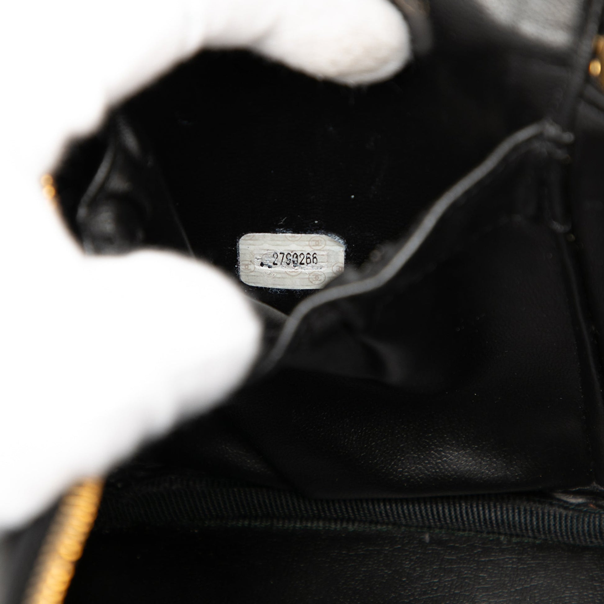Chanel CC Quilted Lambskin Vanity Case