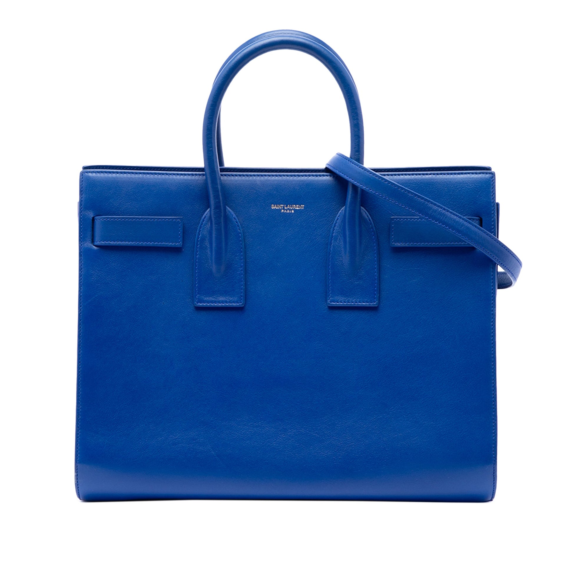Saint Laurent Small Leather Sac De Jour Satchel