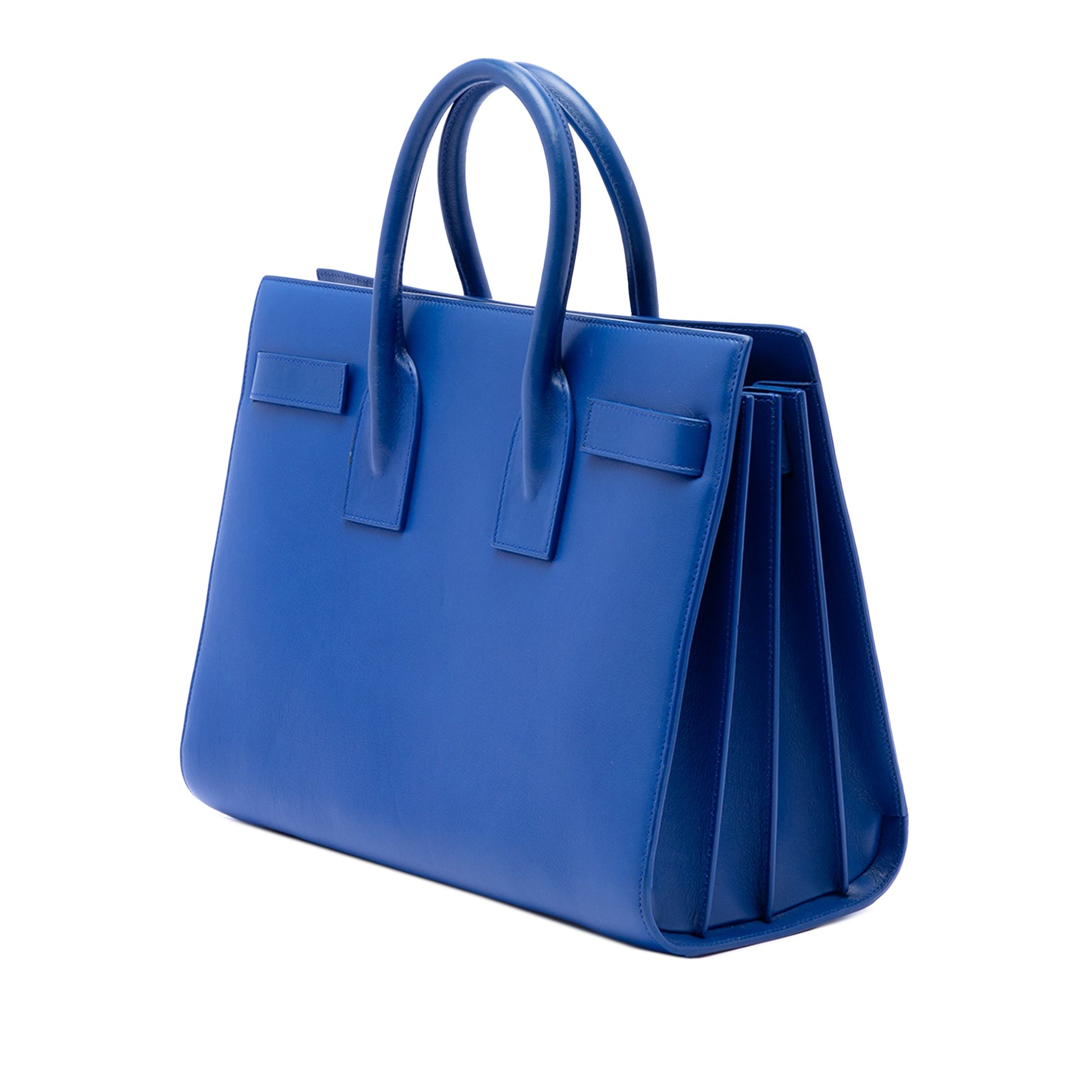 Saint Laurent Small Leather Sac De Jour Satchel