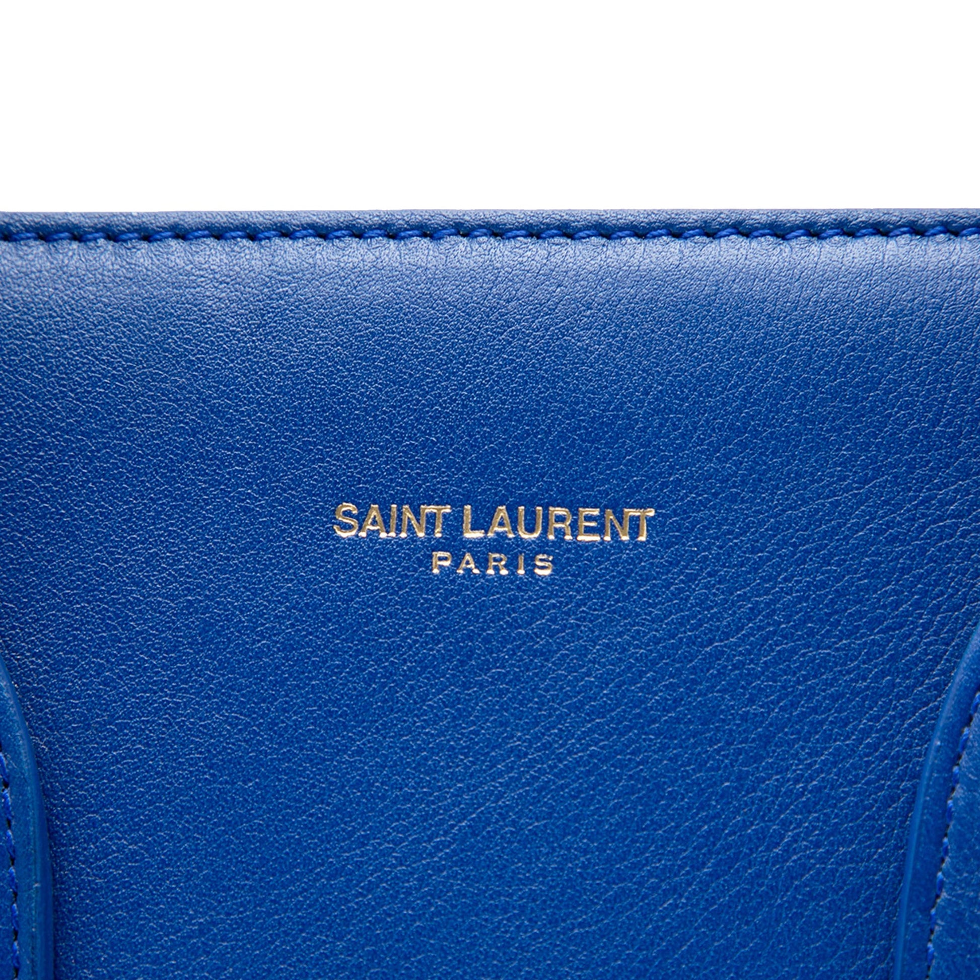 Saint Laurent Small Leather Sac De Jour Satchel