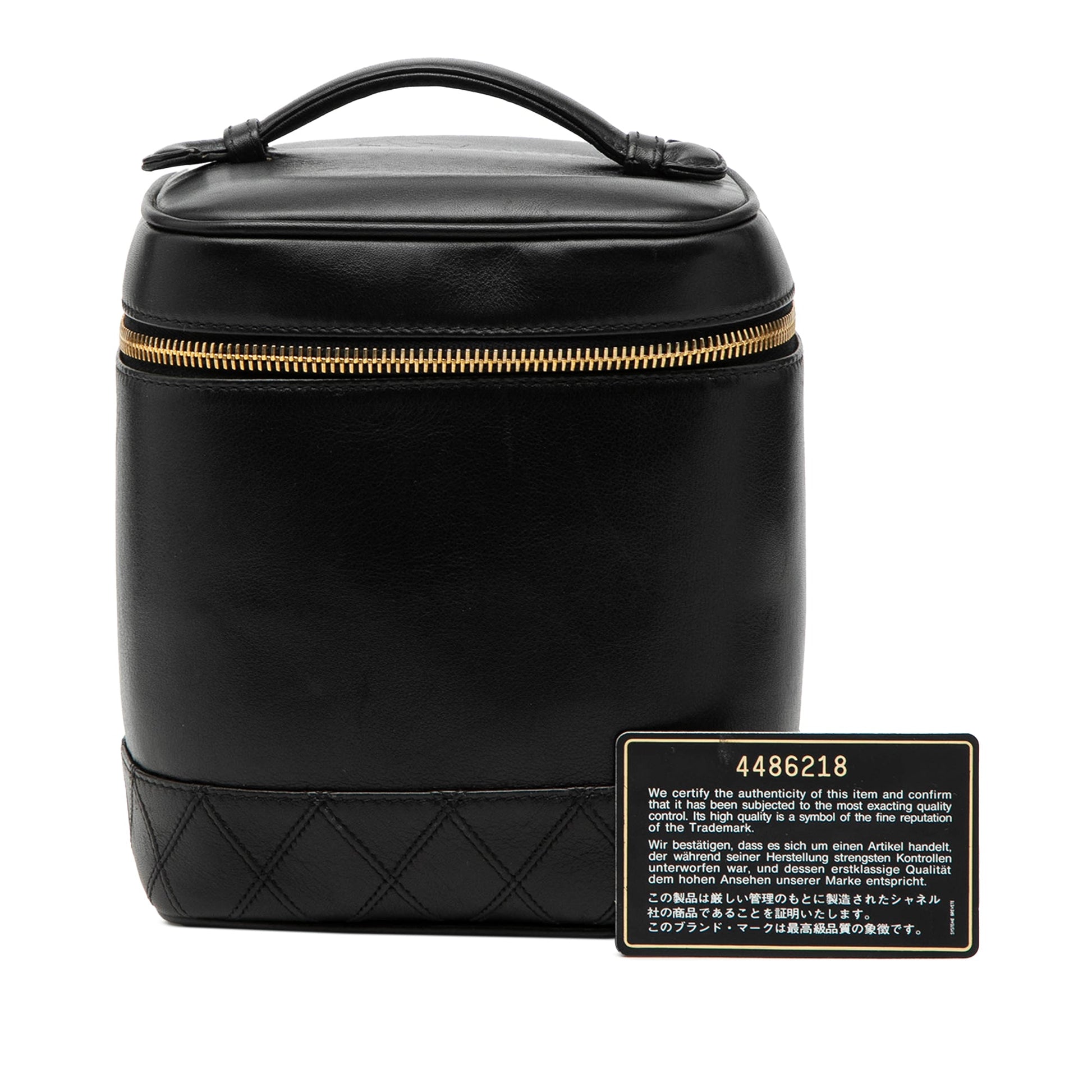 Chanel CC Lambskin Vanity Case