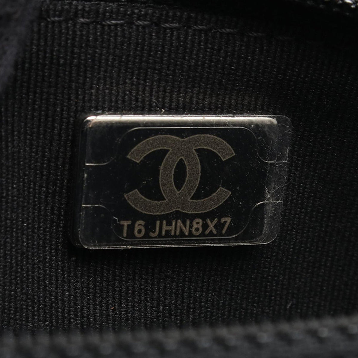 Chanel Quilted Caviar Boy Wallet on Chain