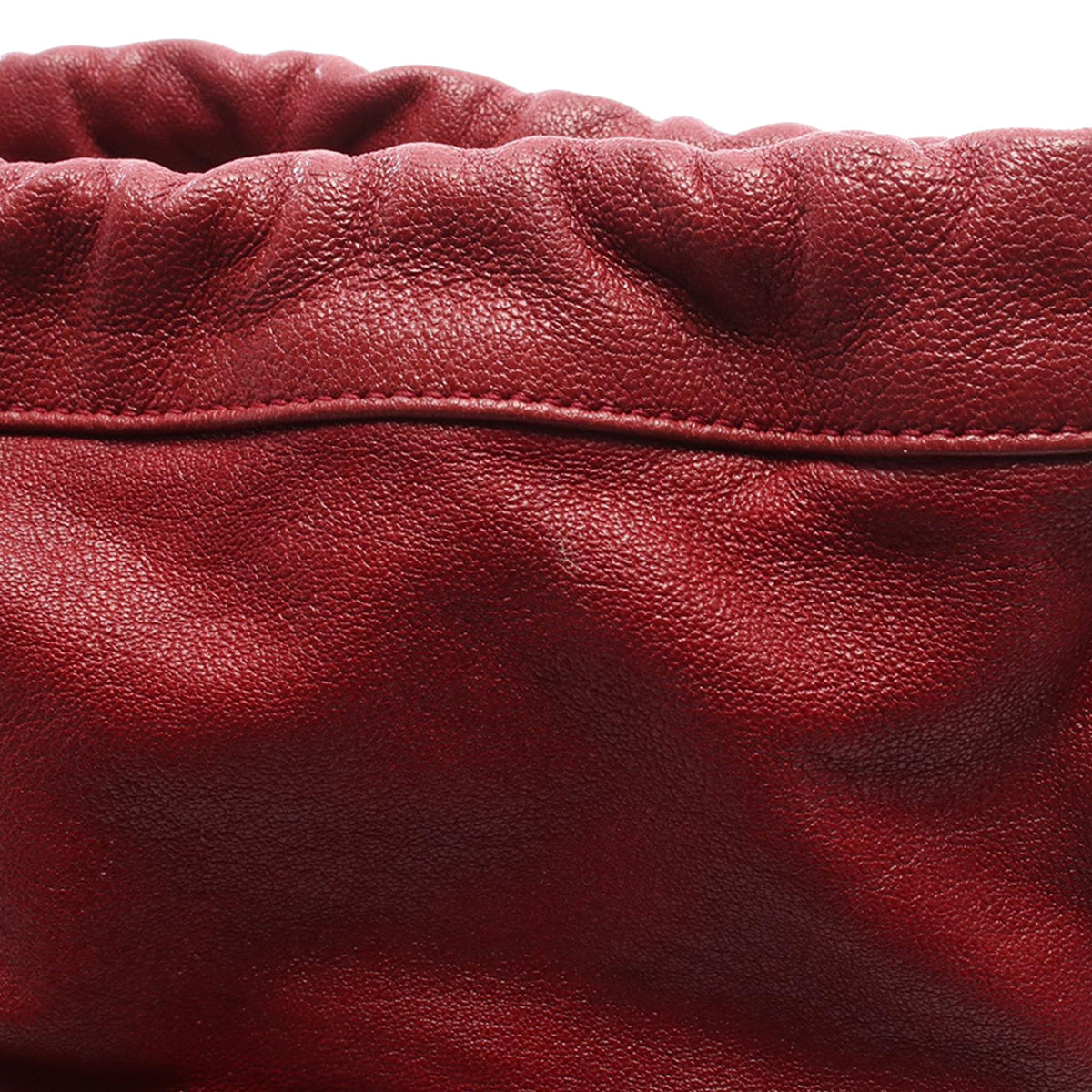 Gucci Calfskin Horsebit 1955 Bucket Bag — Red