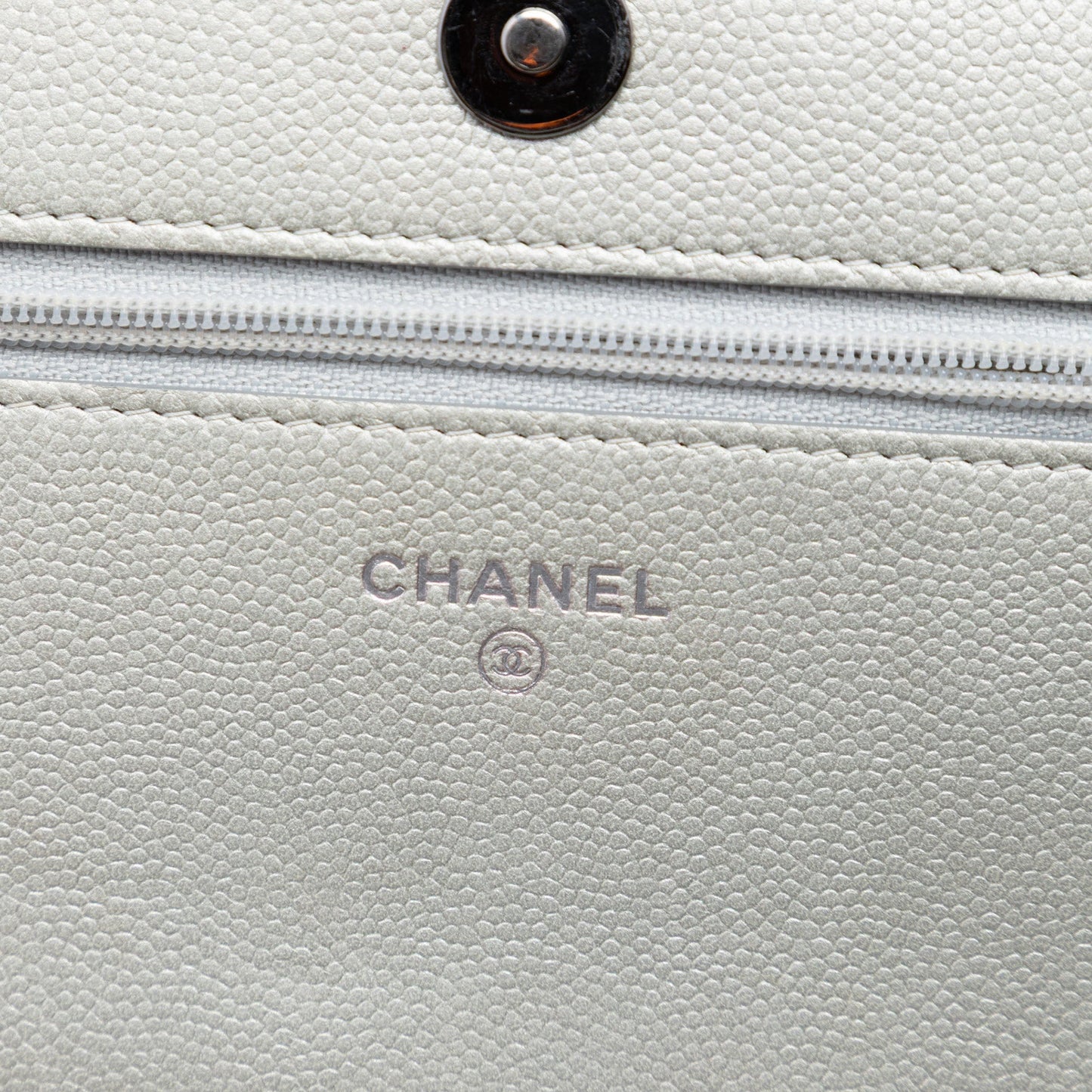 Chanel Quilted Caviar Boy Wallet on Chain