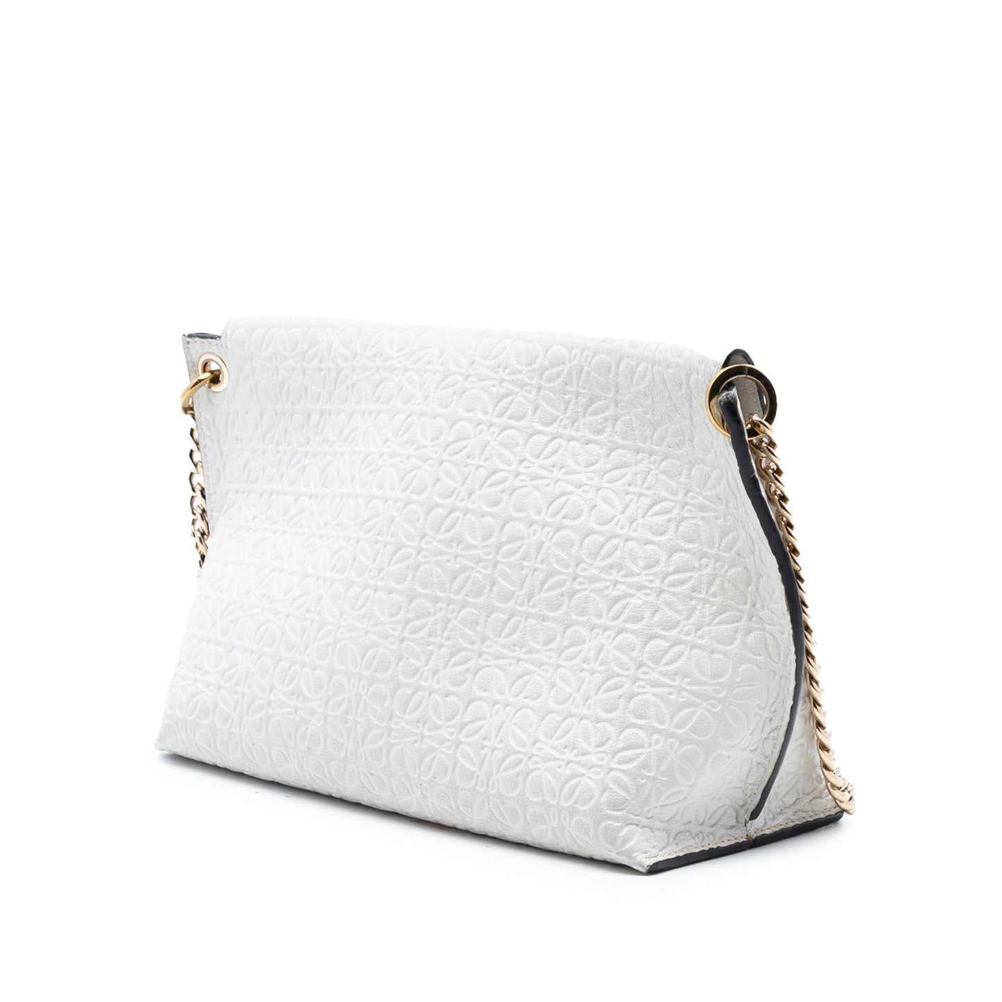 LOEWE Leather Repeat Anagram Avenue Crossbody