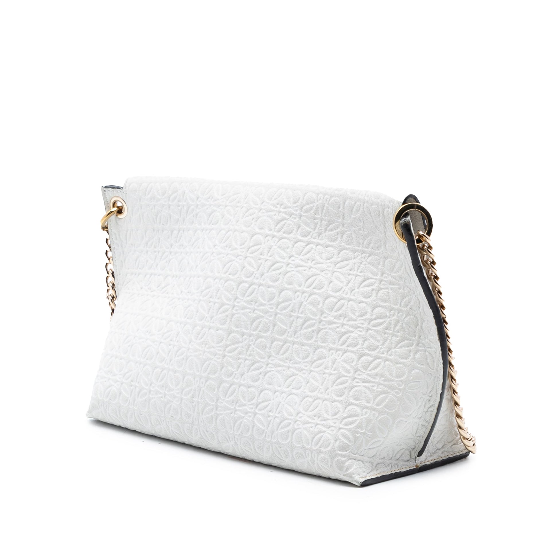 LOEWE Leather Repeat Anagram Avenue Crossbody