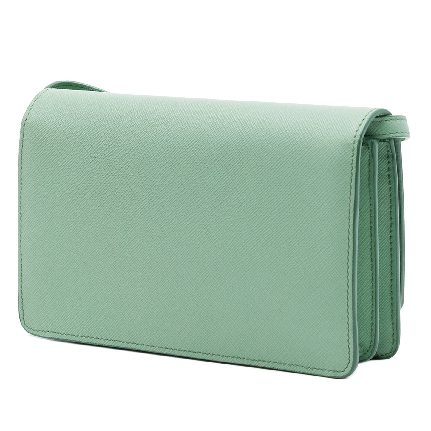 Prada Saffiano Wallet on Strap