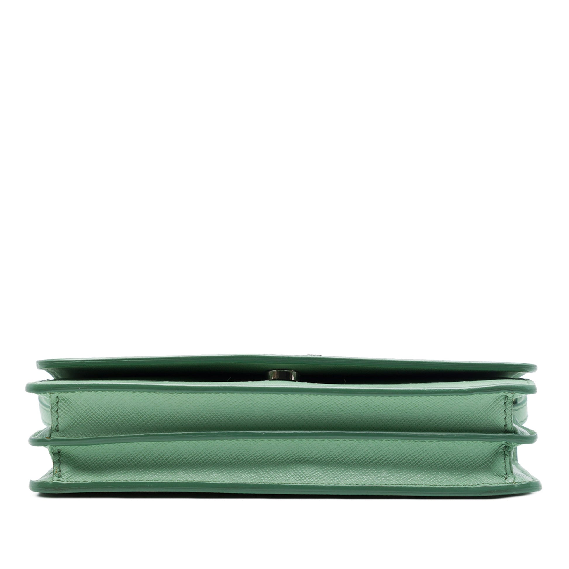 Prada Saffiano Wallet on Strap