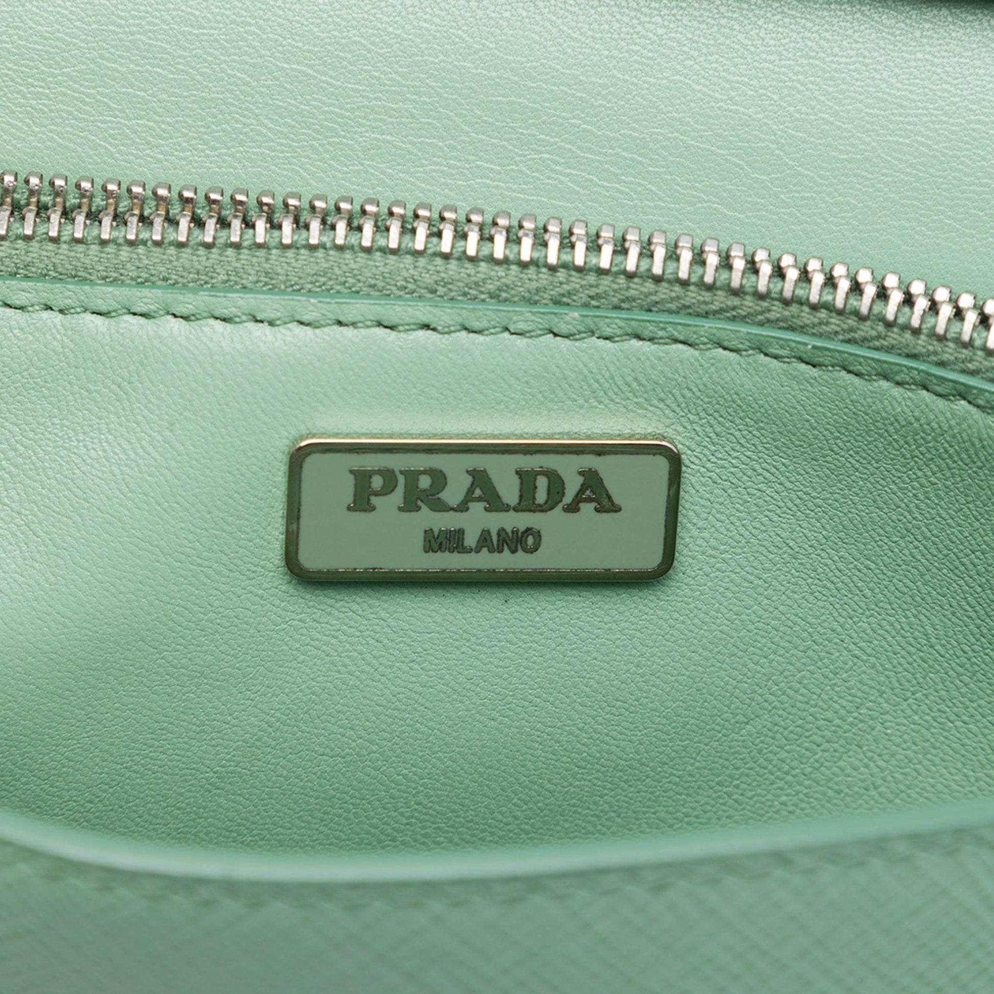 Prada Saffiano Wallet on Strap