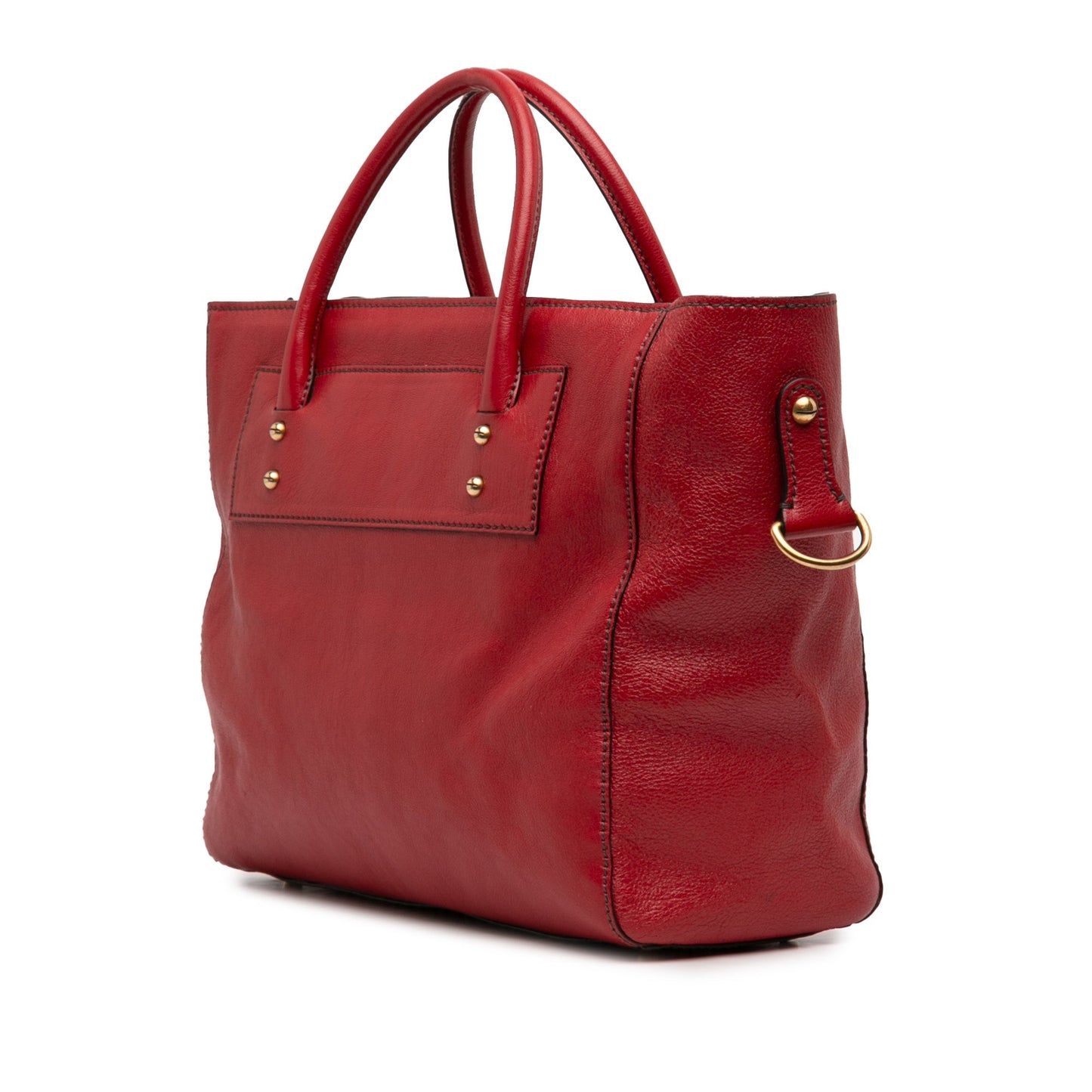 Studded Goatskin Diorangeles Convertible Tote