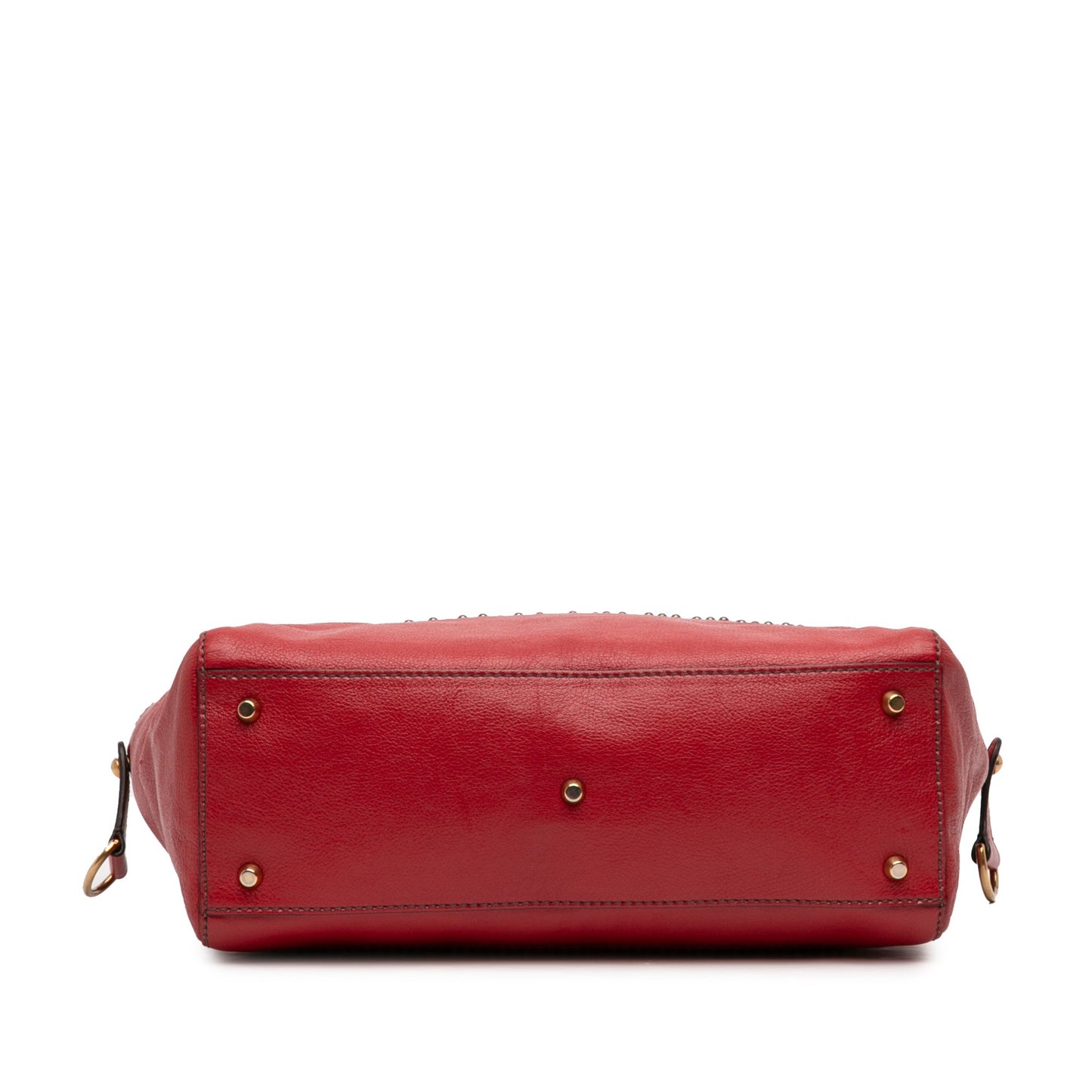 Studded Goatskin Diorangeles Convertible Tote
