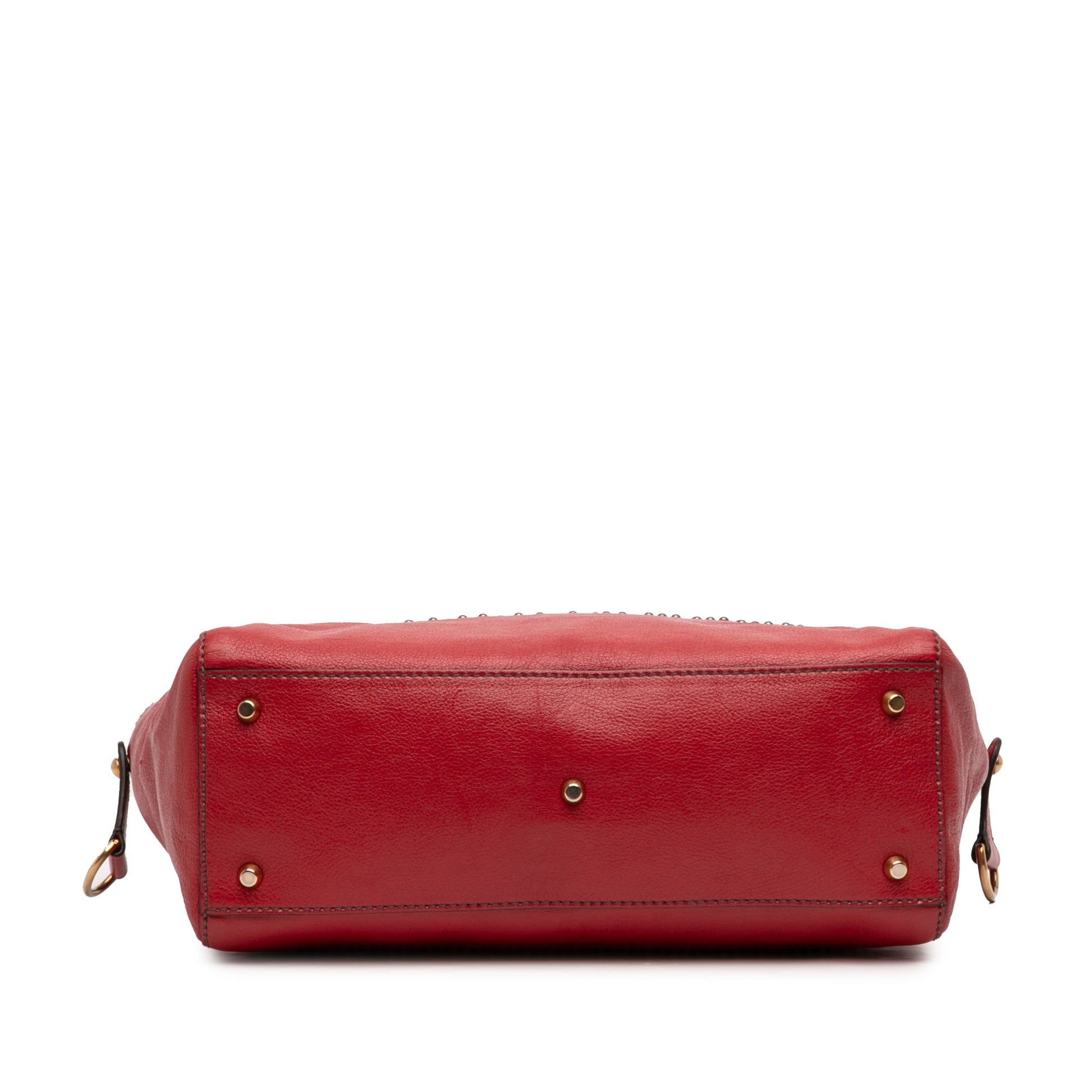 Studded Goatskin Diorangeles Convertible Tote