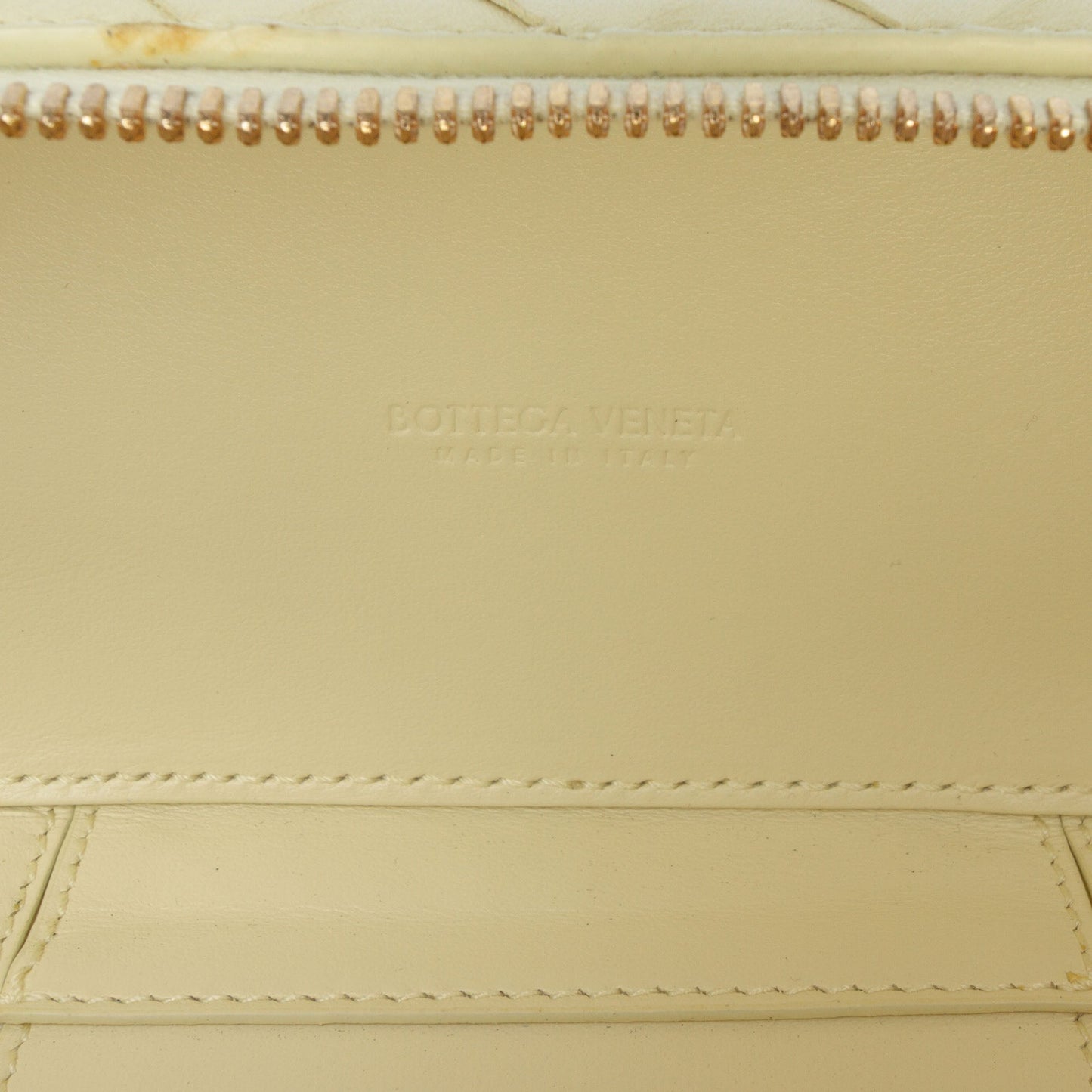 Bottega Veneta Mini Nappa Intrecciato Vanity Case