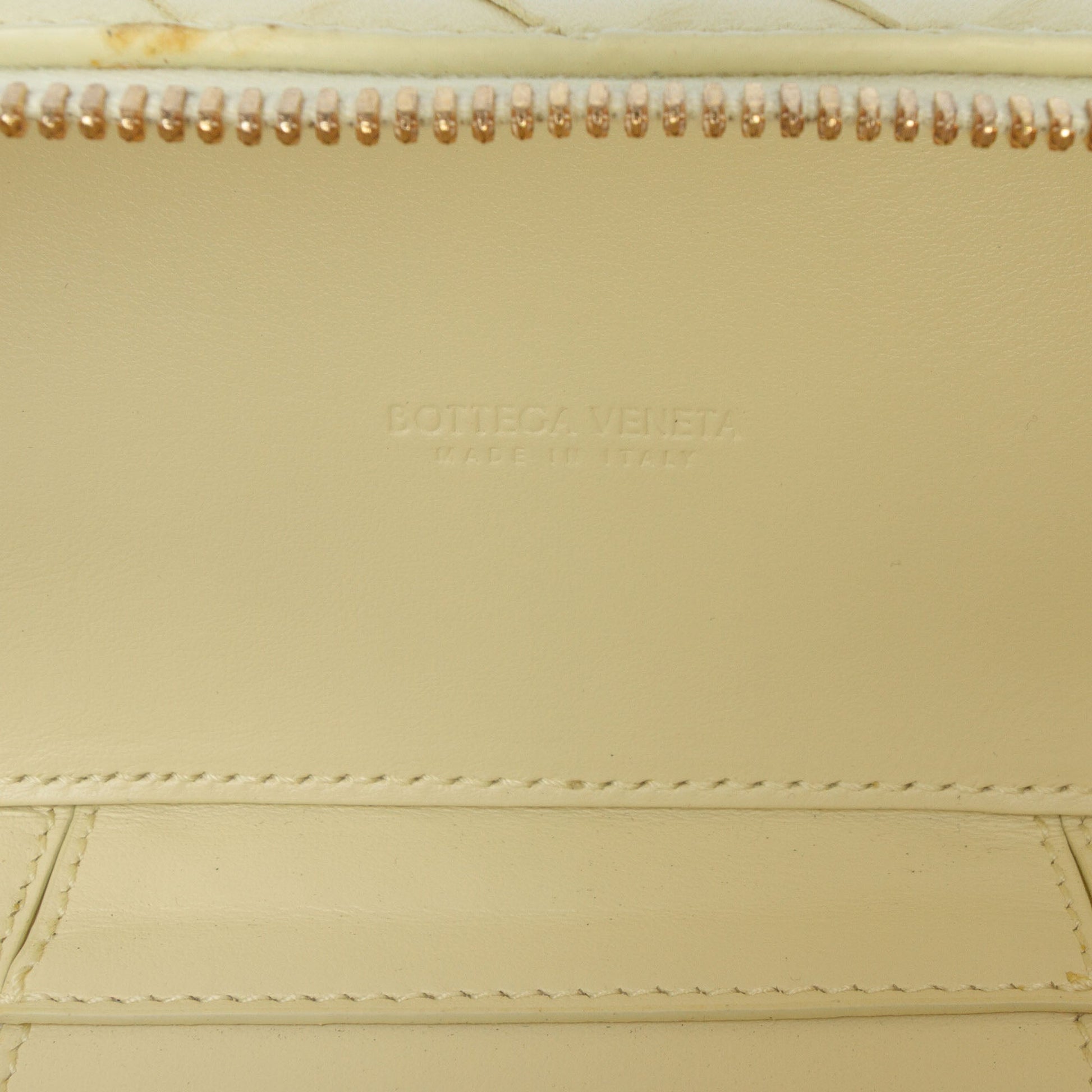Bottega Veneta Mini Nappa Intrecciato Vanity Case