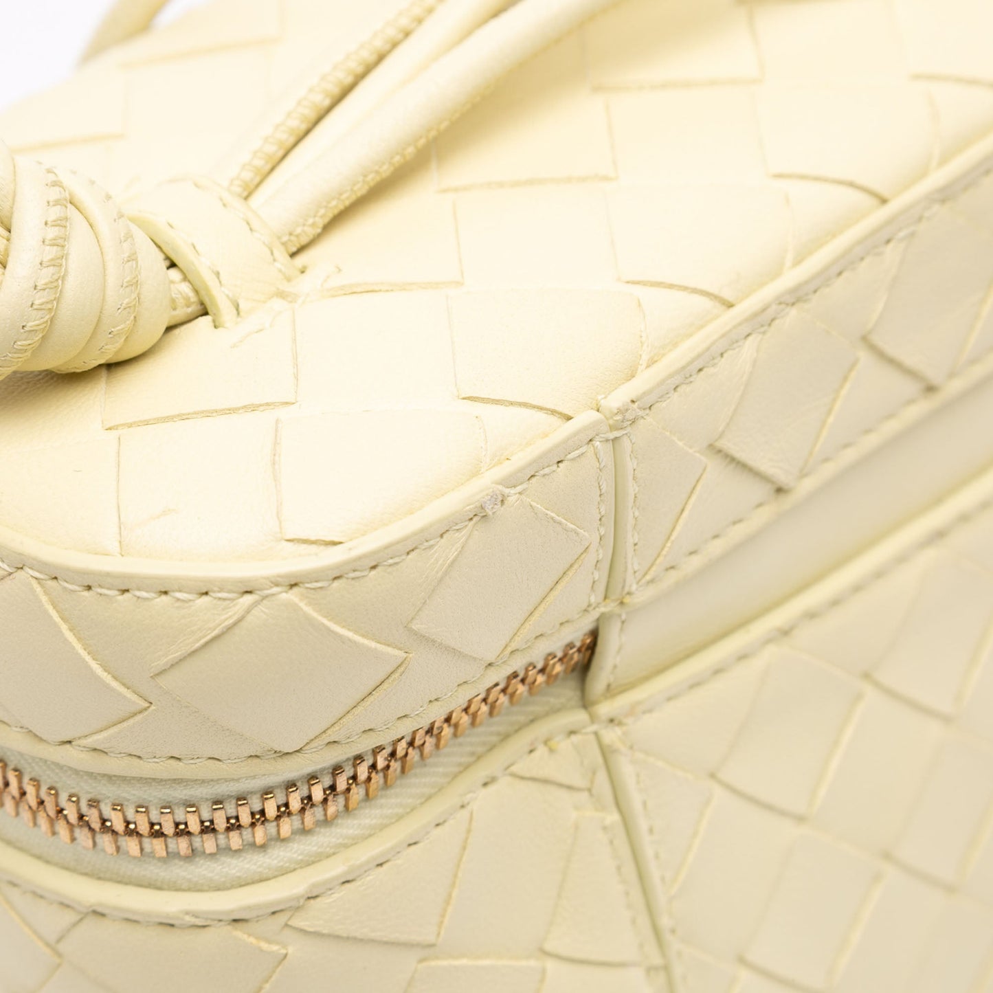 Bottega Veneta Mini Nappa Intrecciato Vanity Case