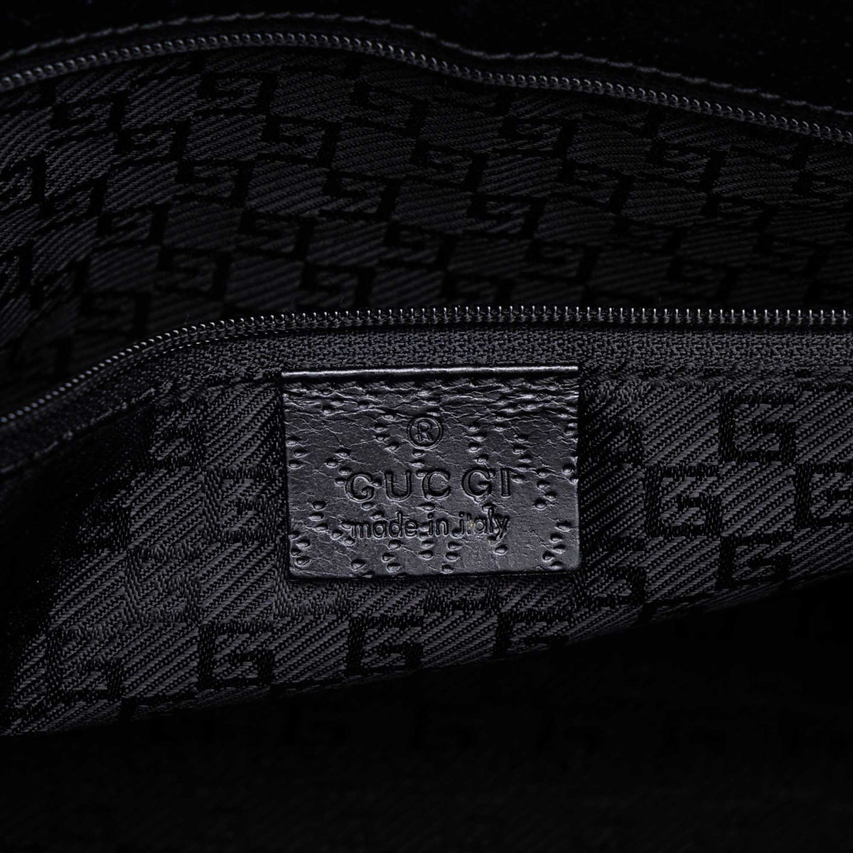 Gucci Canvas Jackie Bardot Shoulder Bag
