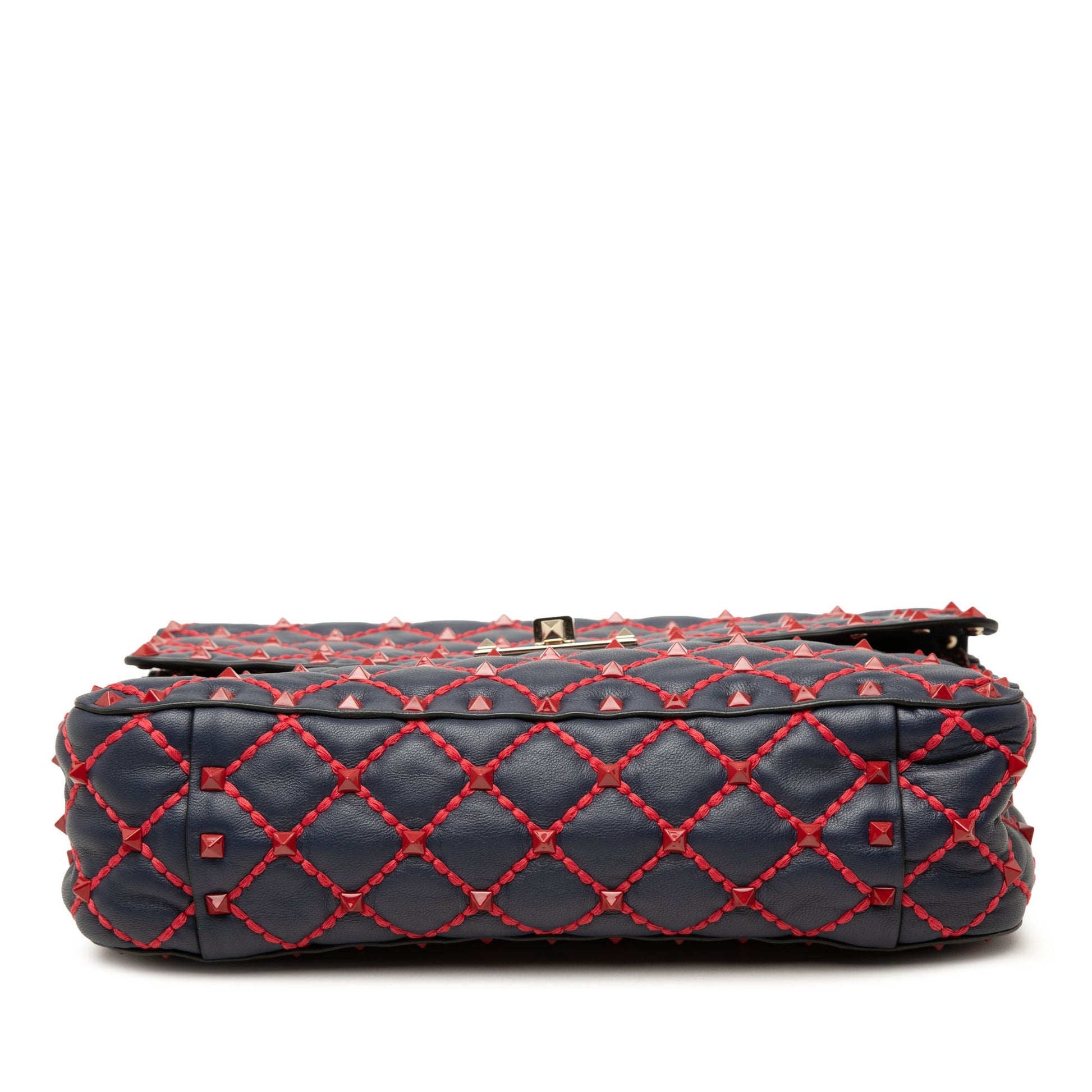 Valentino Medium Nappa Rockstud Spike Satchel