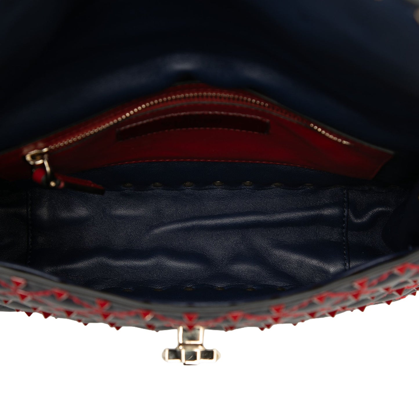 Valentino Medium Nappa Rockstud Spike Satchel