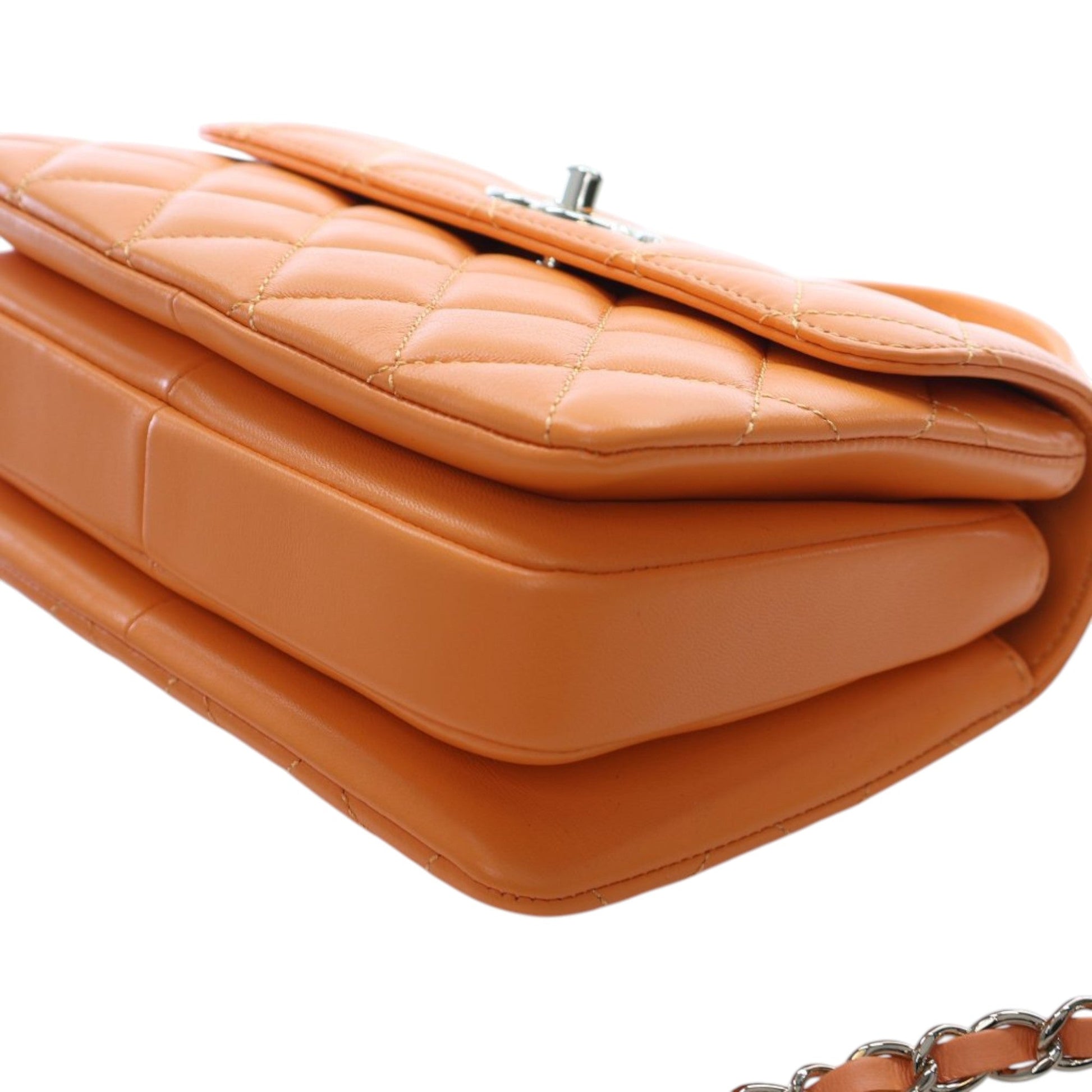Chanel Mini Quilted Lambskin Trendy CC Top Handle Flap