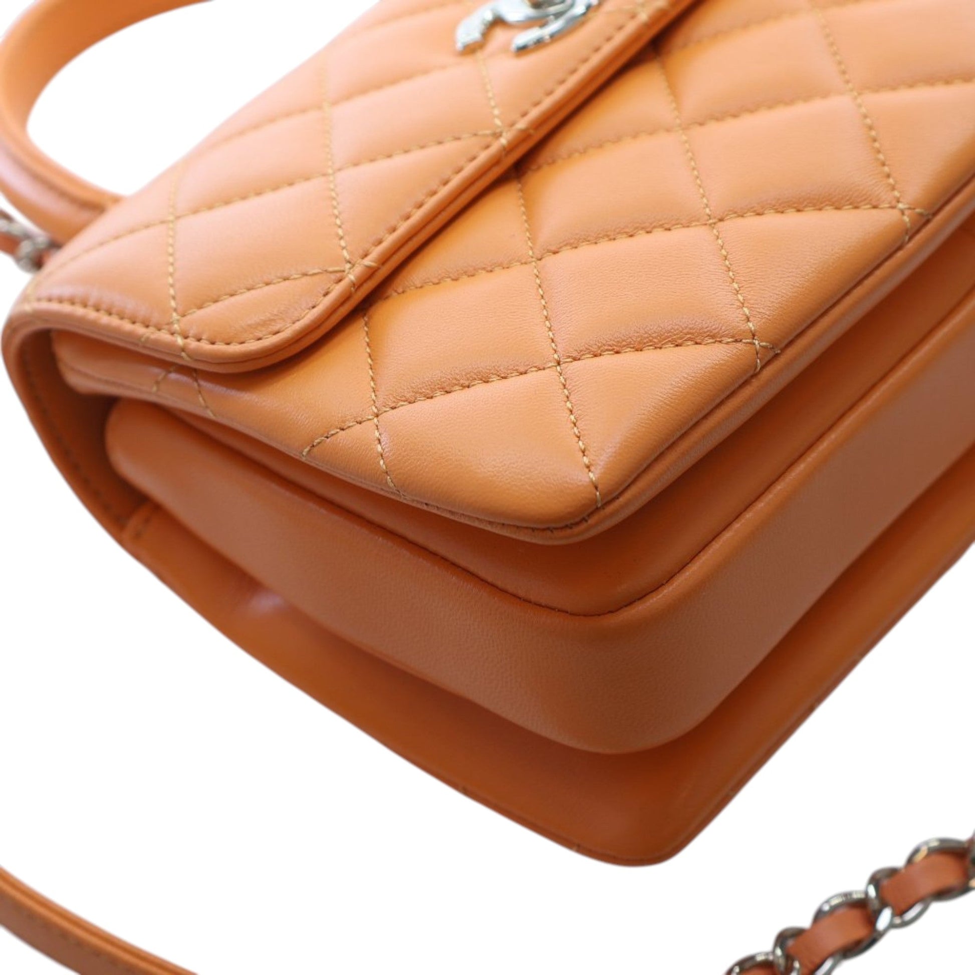 Chanel Mini Quilted Lambskin Trendy CC Top Handle Flap